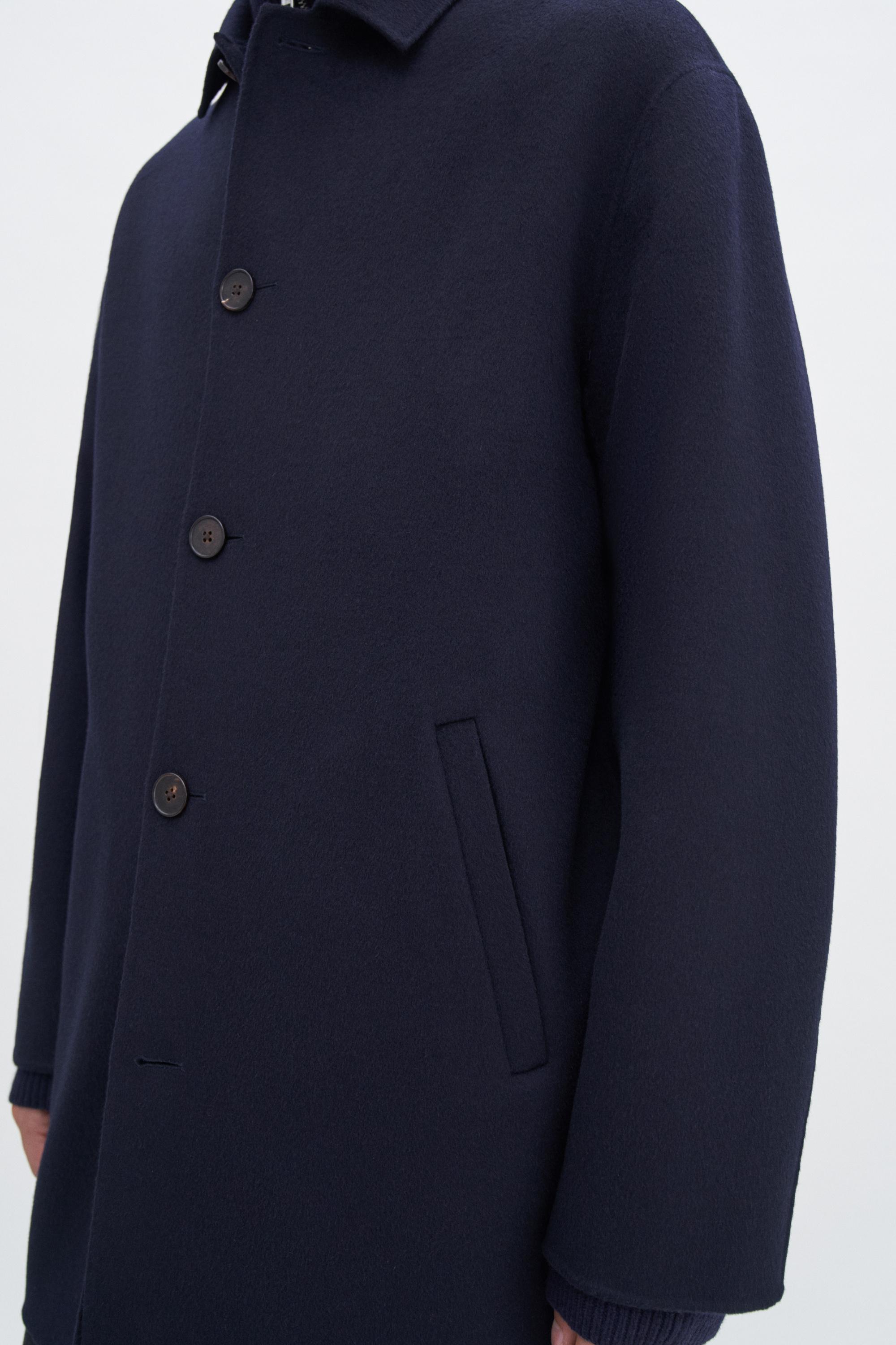 Doublé Wool Overcoat