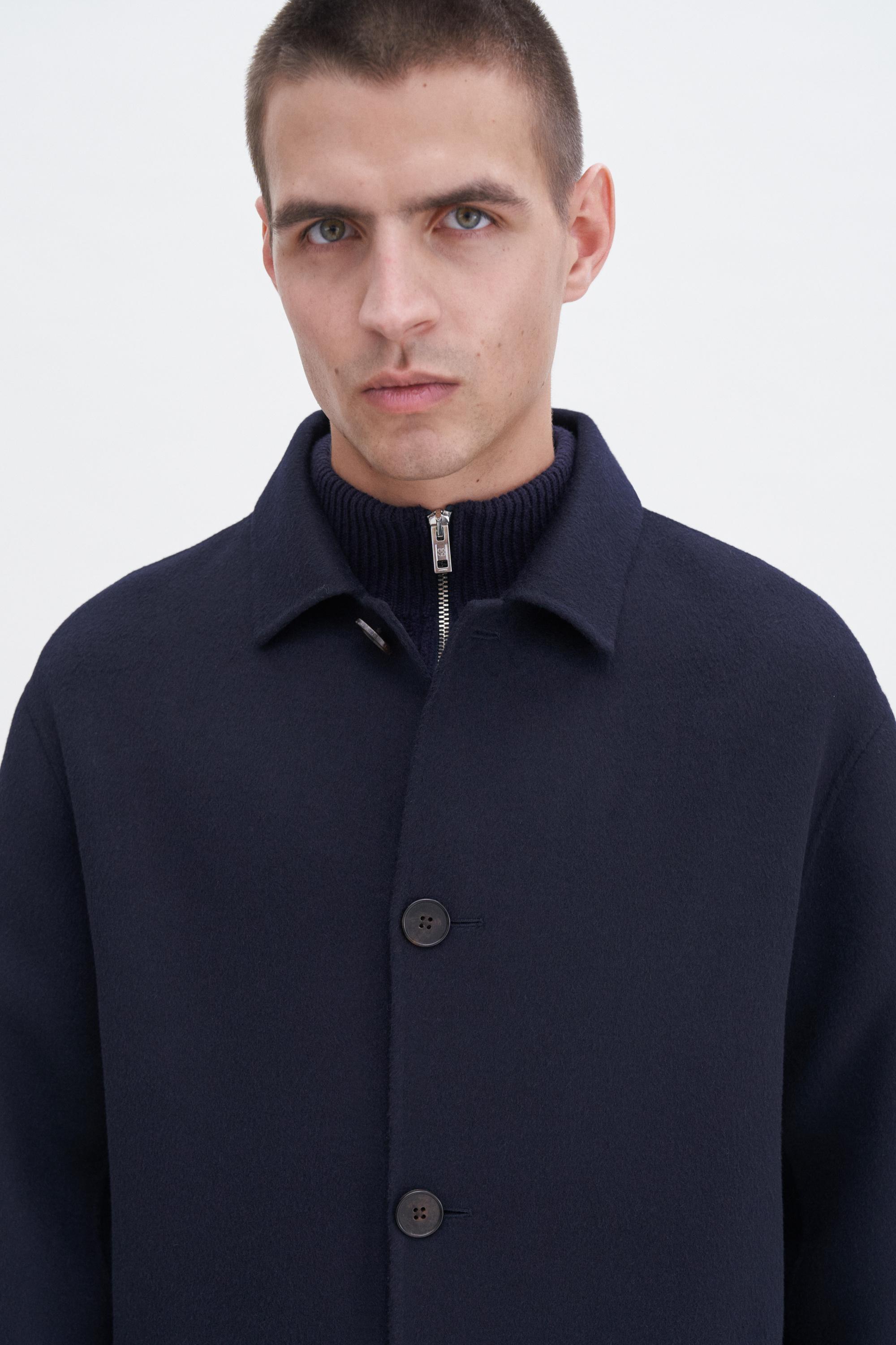 Doublé Wool Overcoat