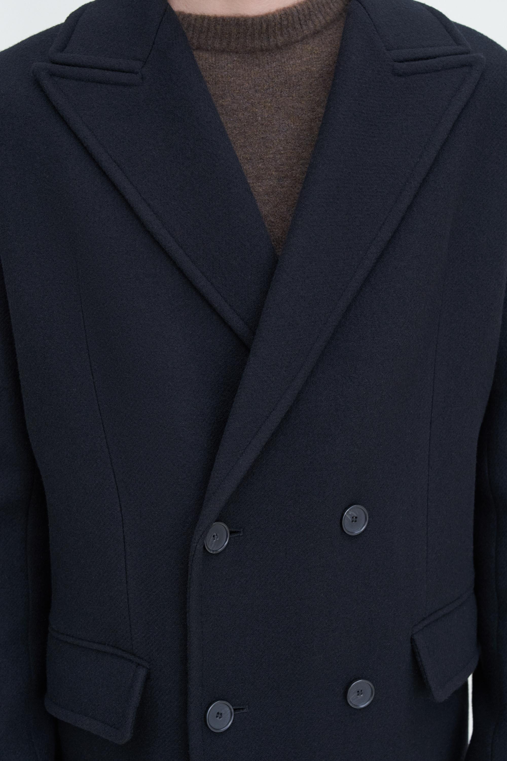 Double Breasted Wool Coat