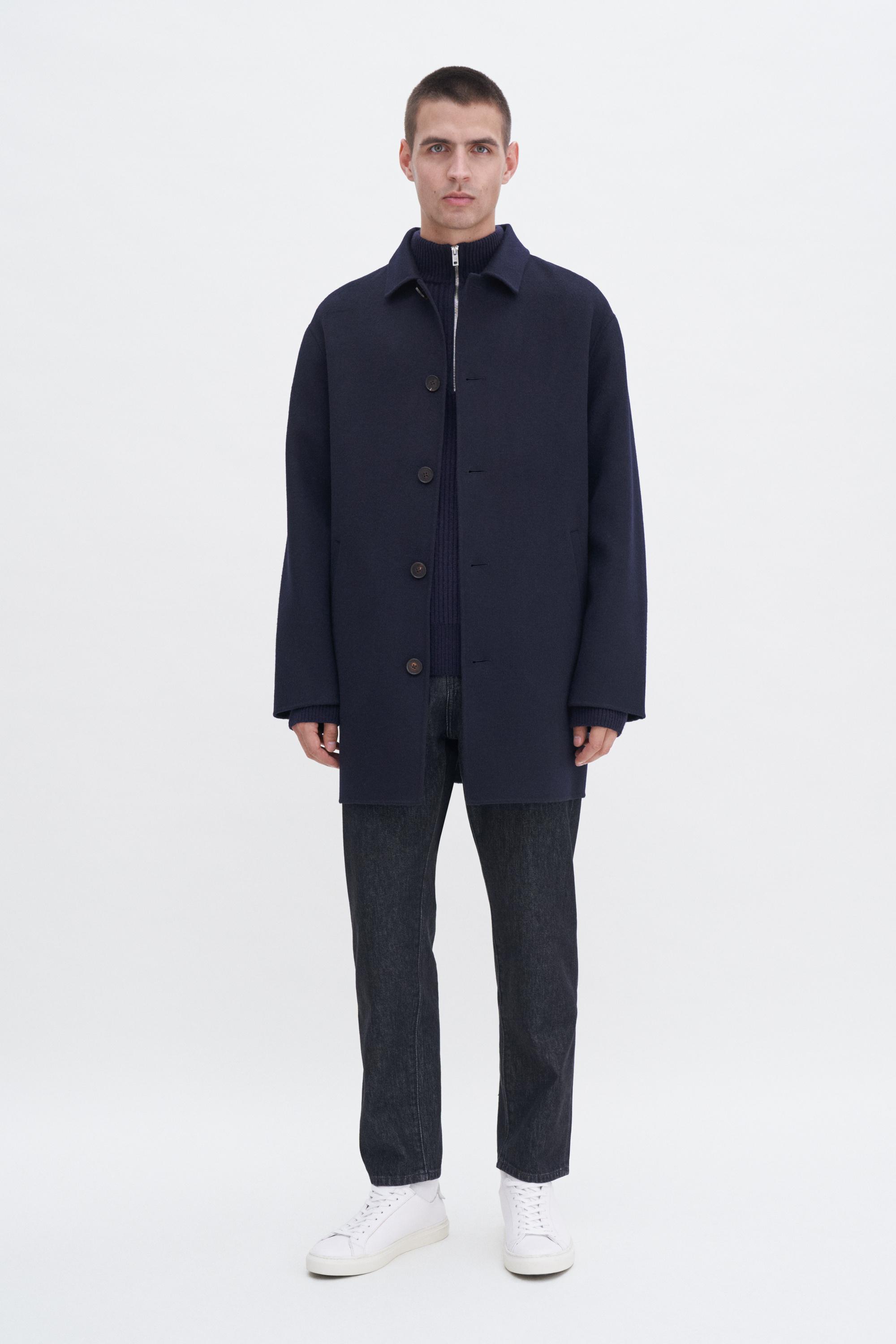 Doublé Wool Overcoat