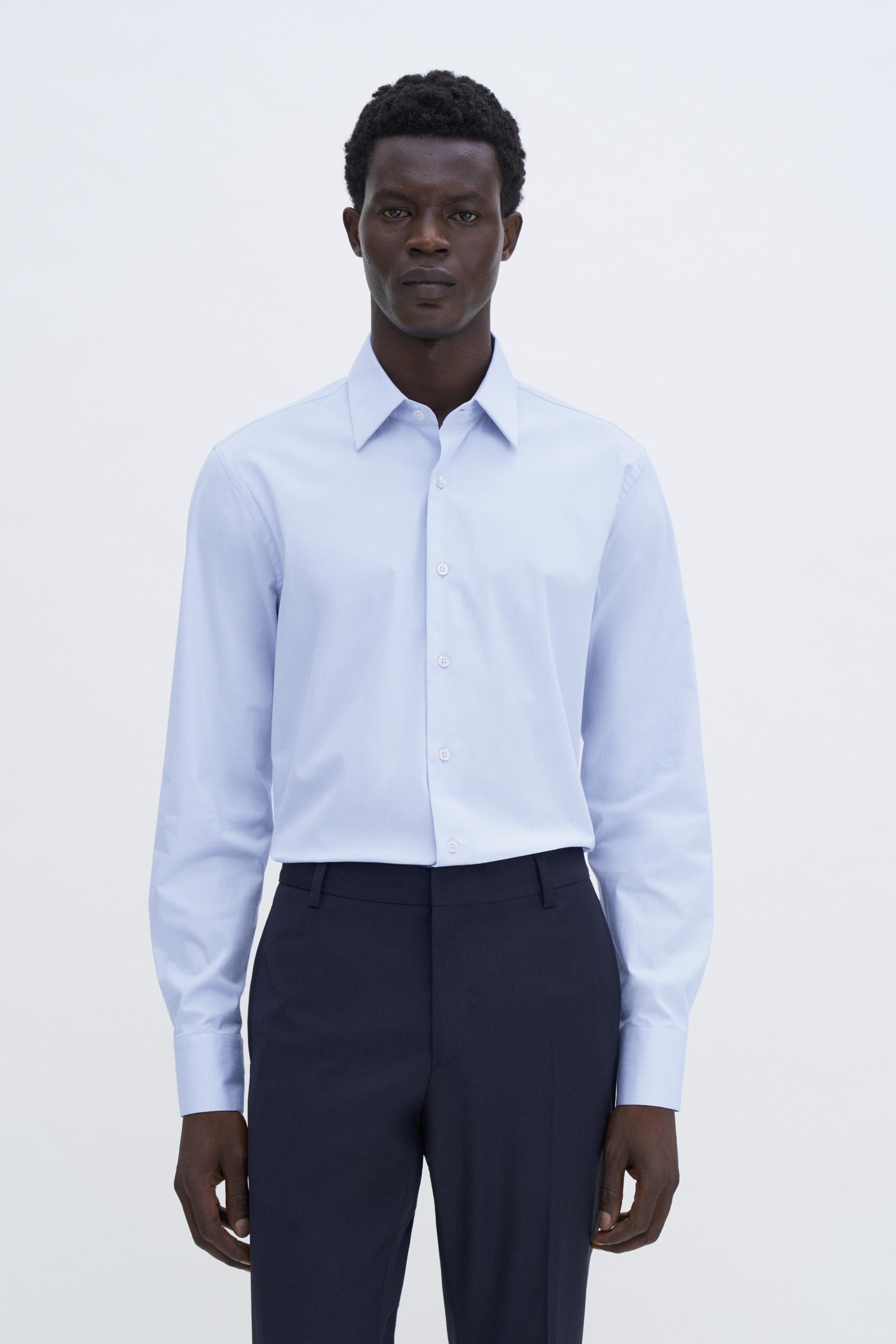 Slim Cotton Stretch Shirt