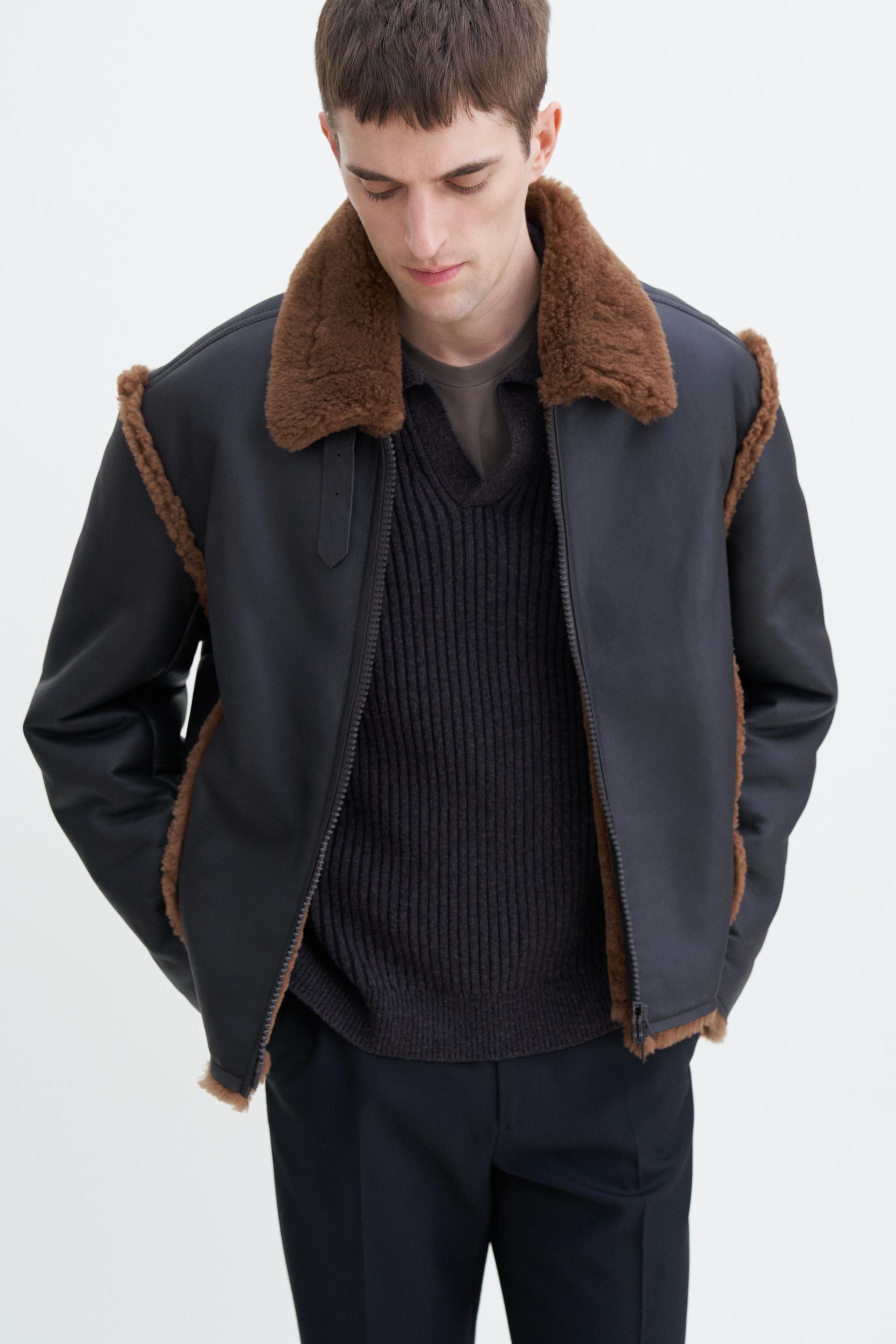 Shearling Aviator Jacket