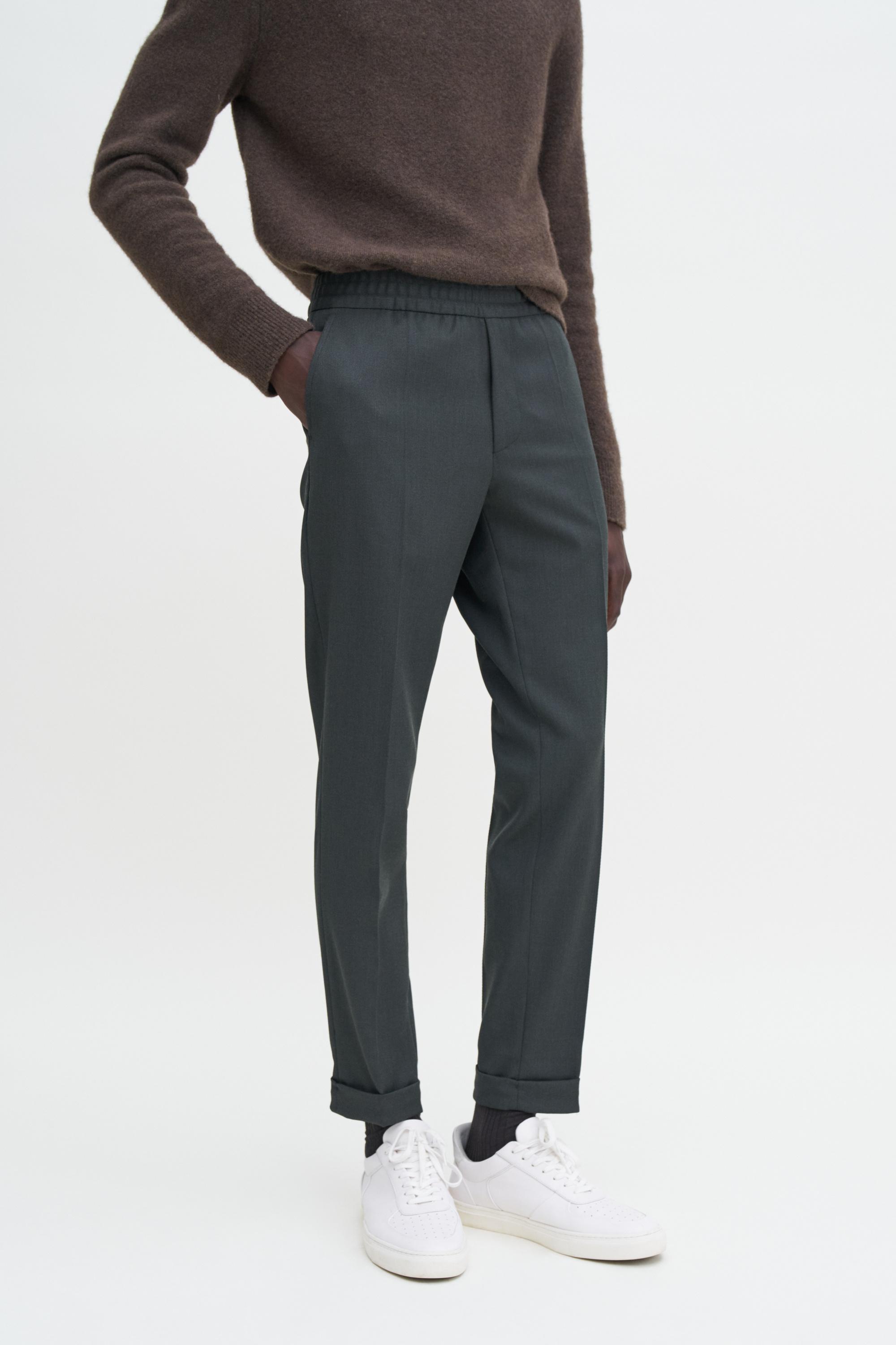 Terry Cropped Trousers