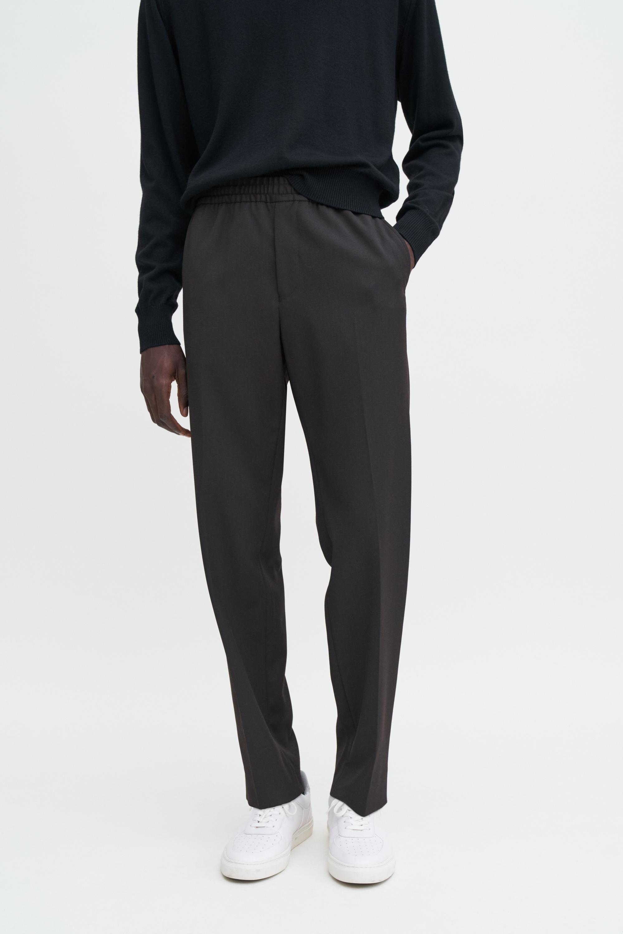 Relaxed Wool Trousers