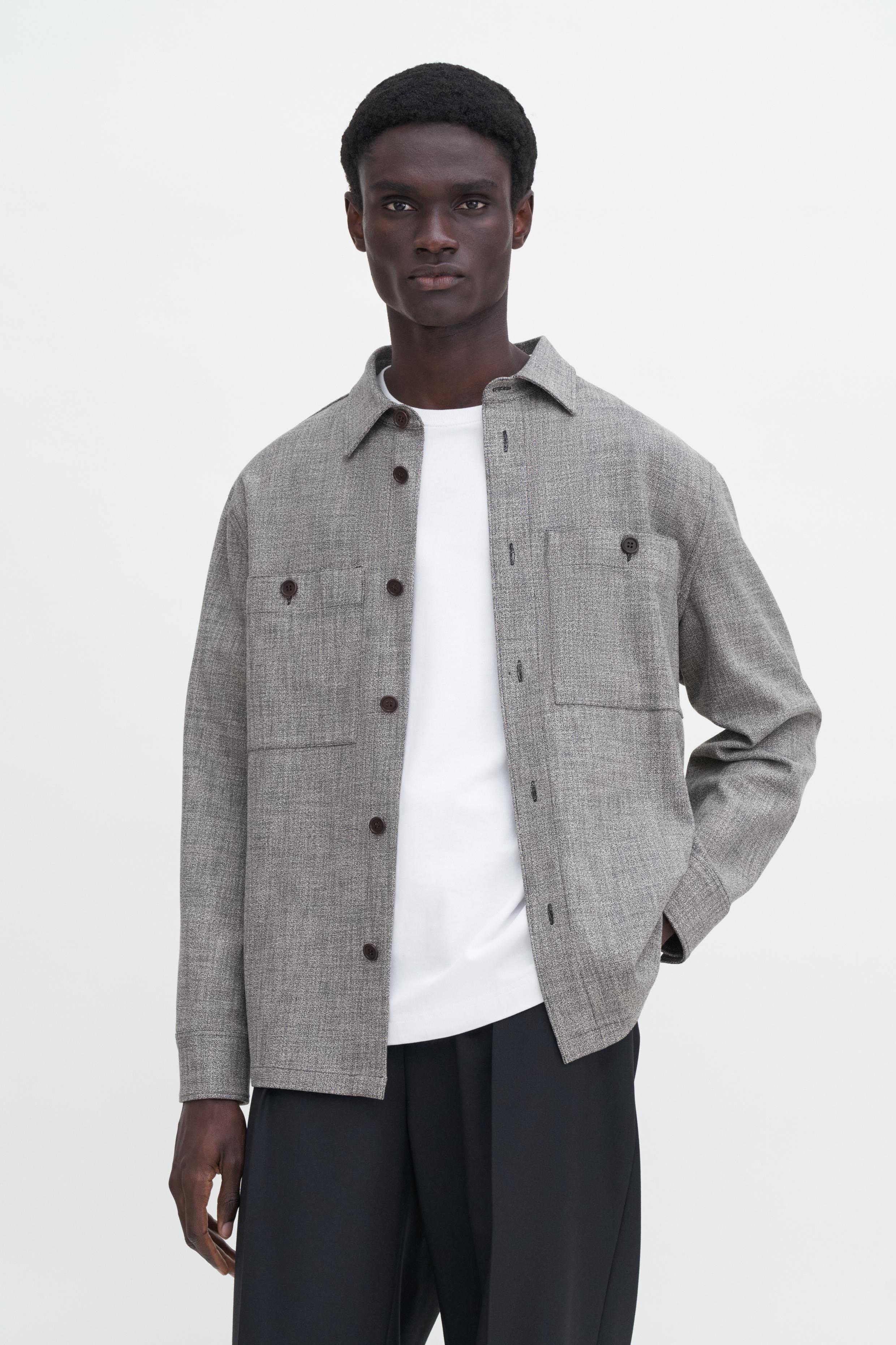 Relaxed Viscose Overshirt