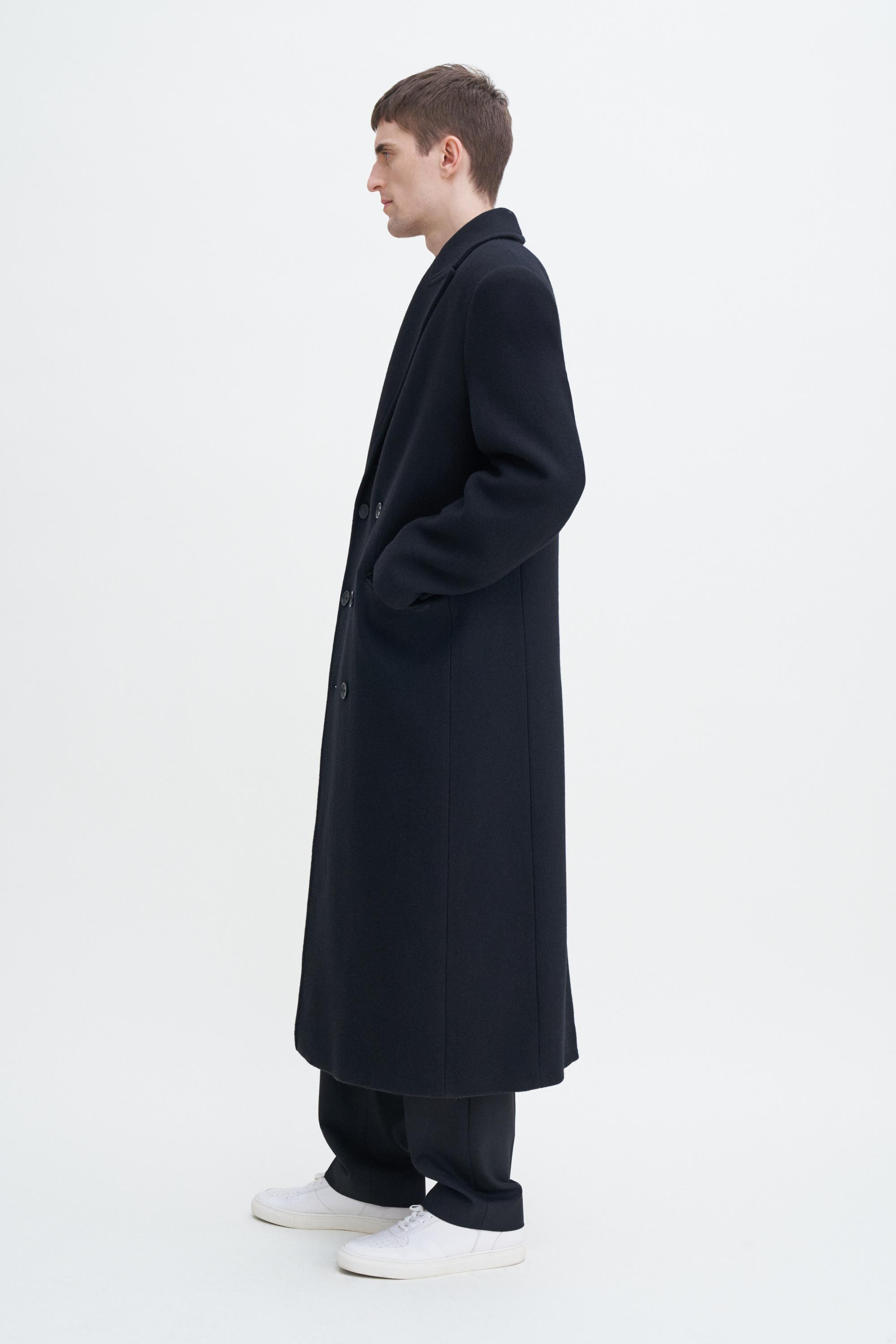 Double Breasted Wool Coat