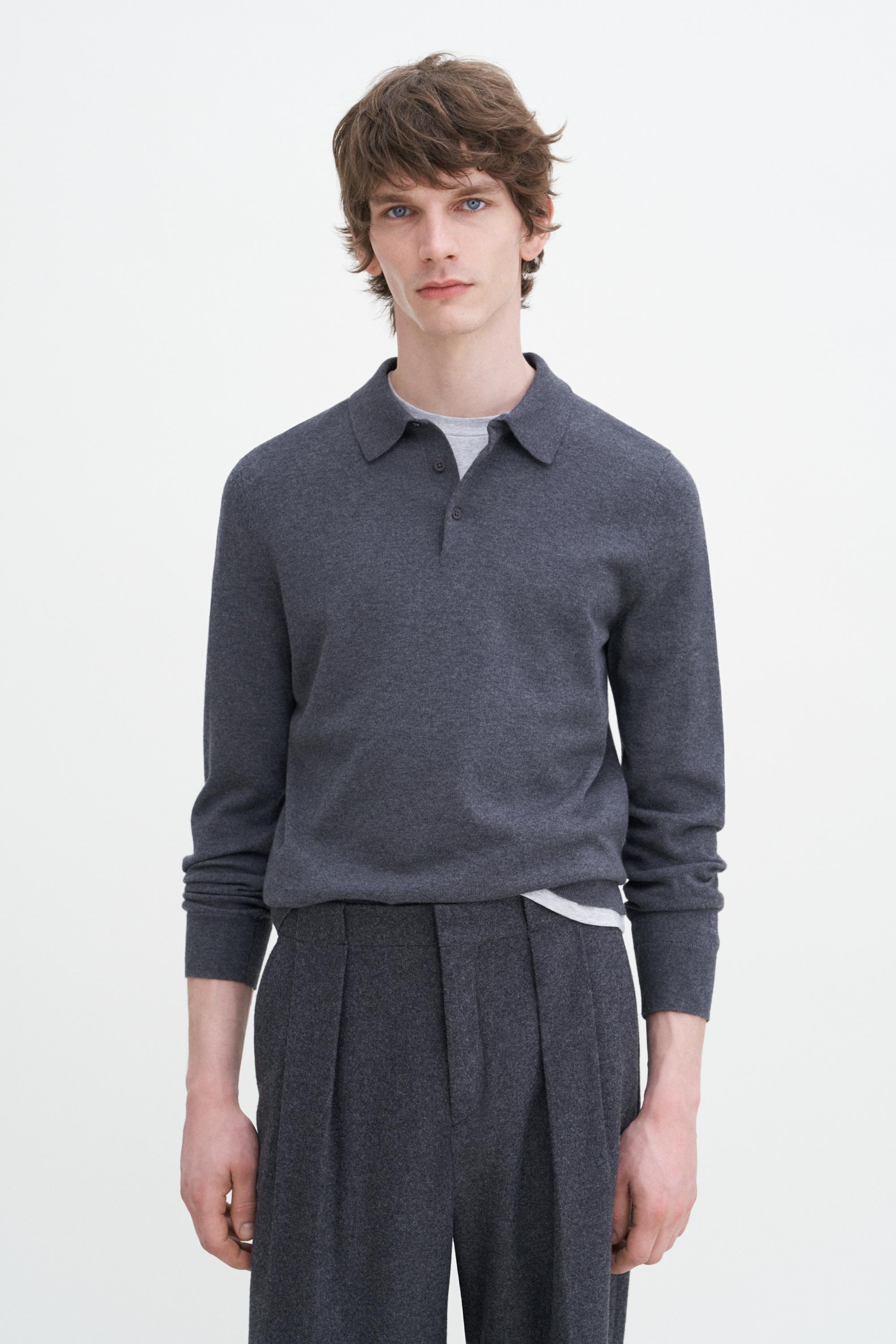 Knitted Polo Shirt