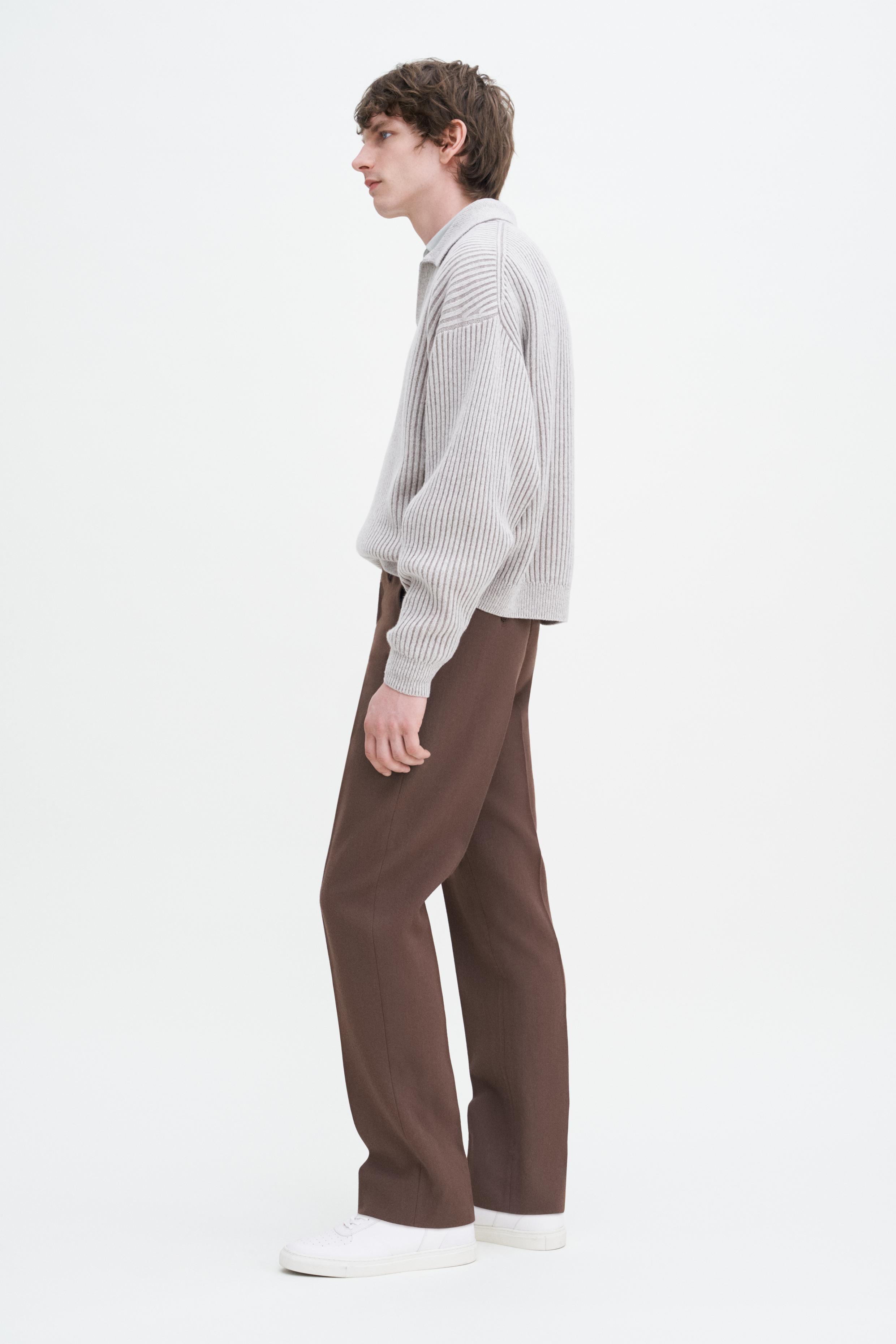 Tapered Tailored Trousers