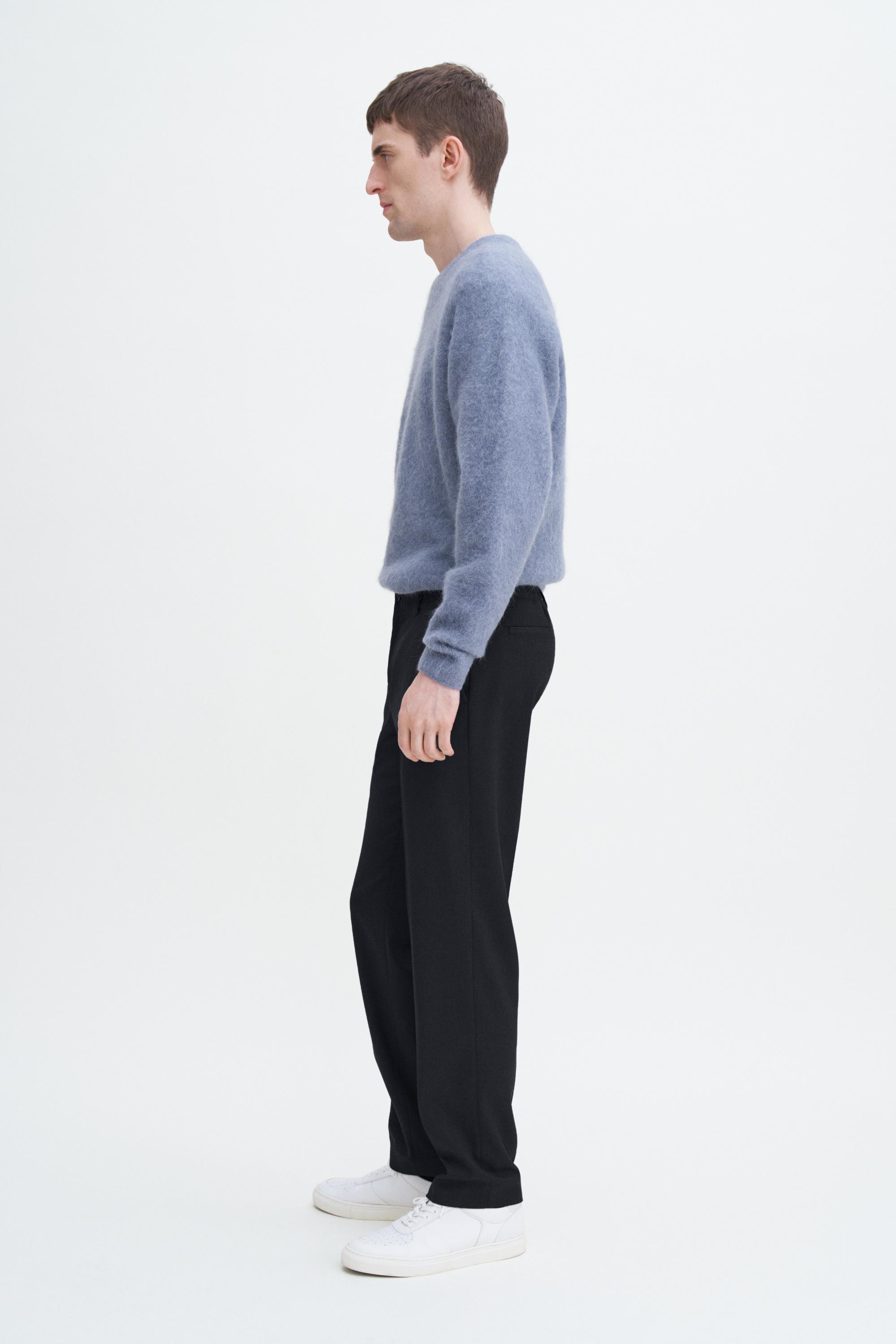 Elastic Waist Tailored Trousers