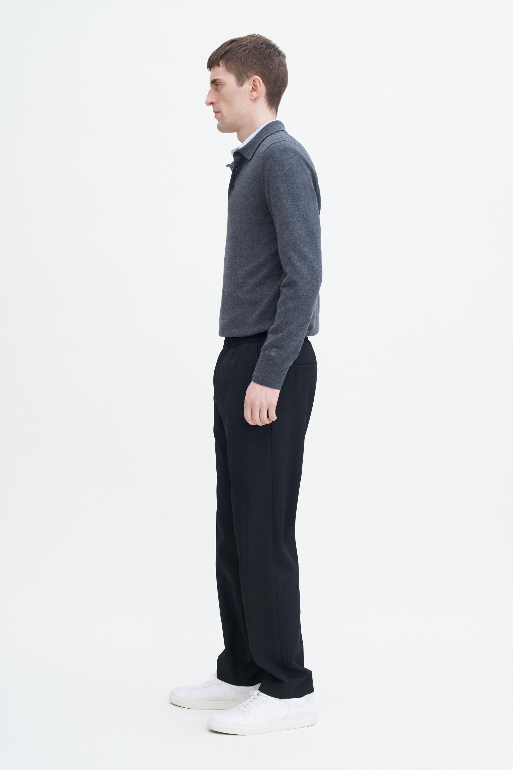 Relaxed Wool Trousers