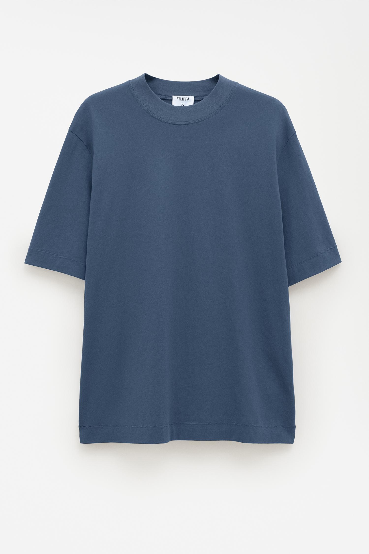 Mock Neck Cotton Tee