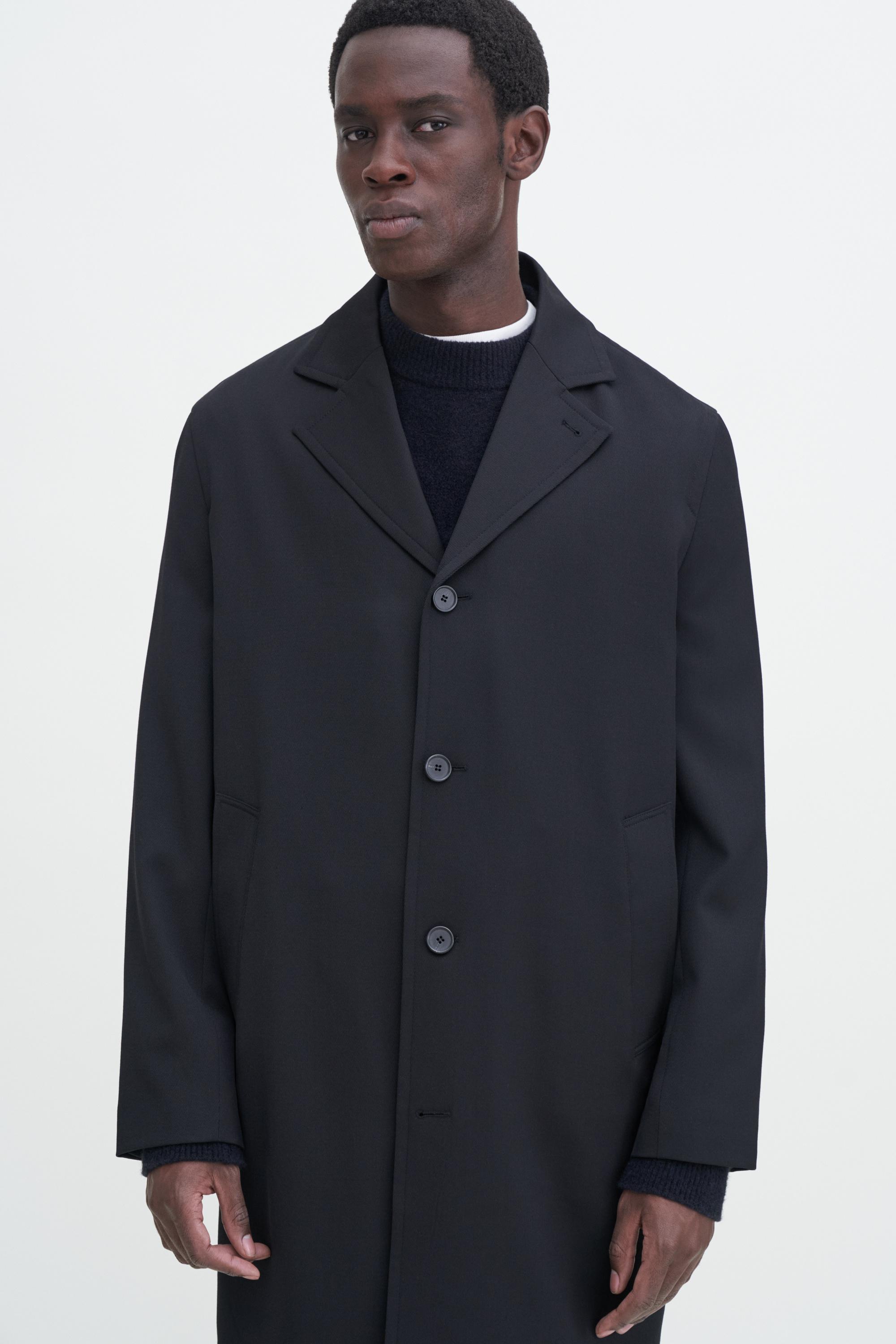 Lightweight Twill Overcoat