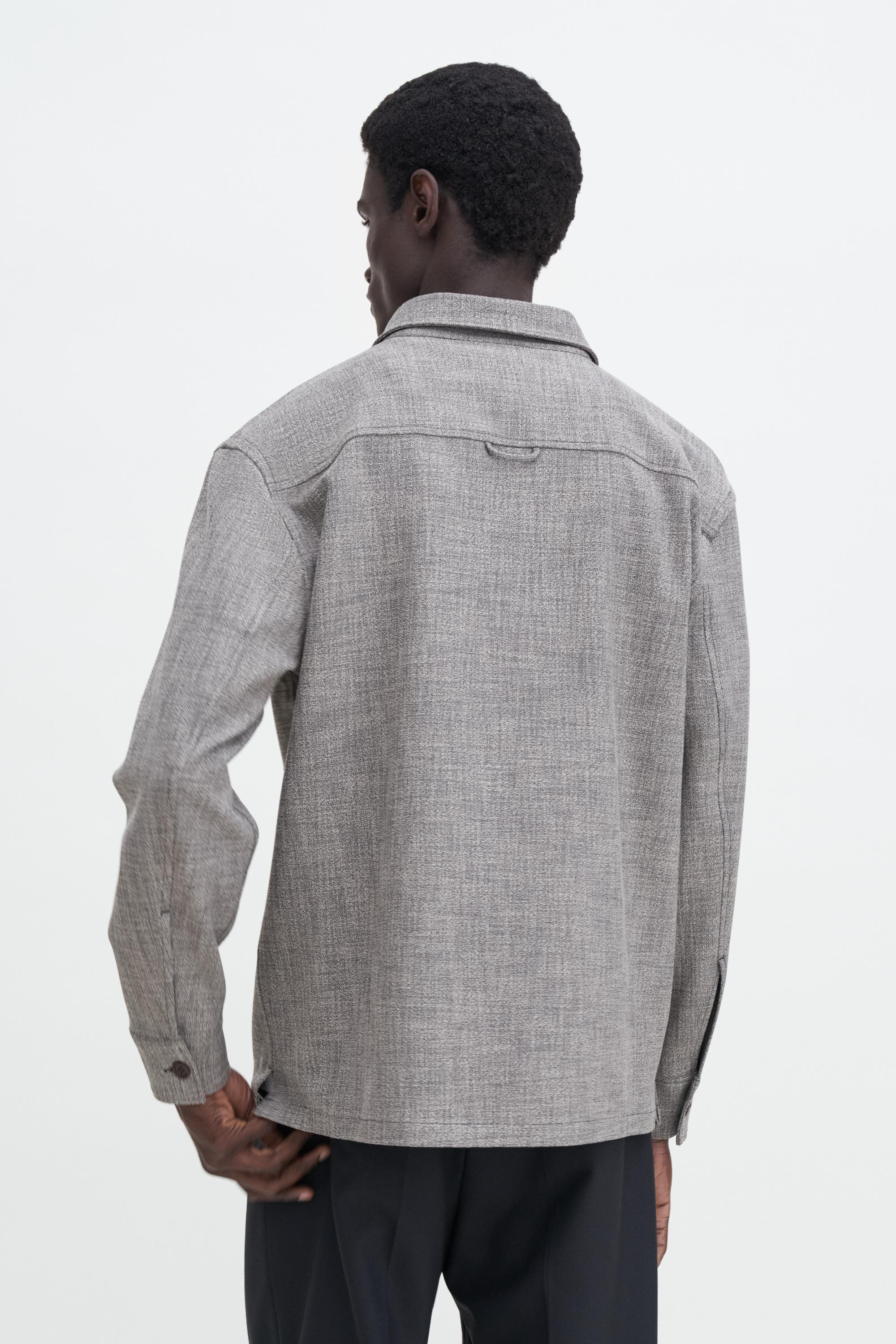 Relaxed Viscose Overshirt