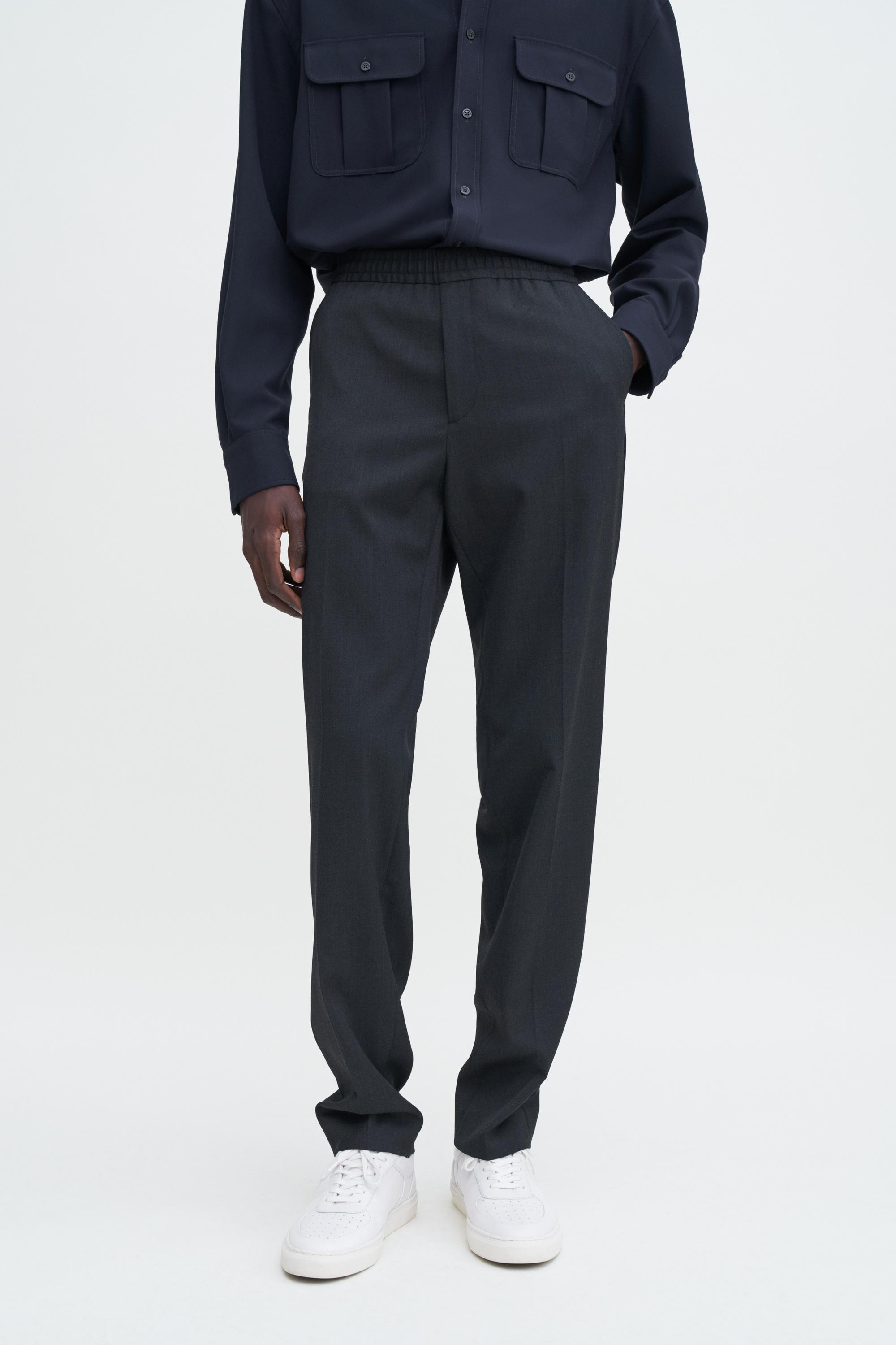 Relaxed Wool Trousers