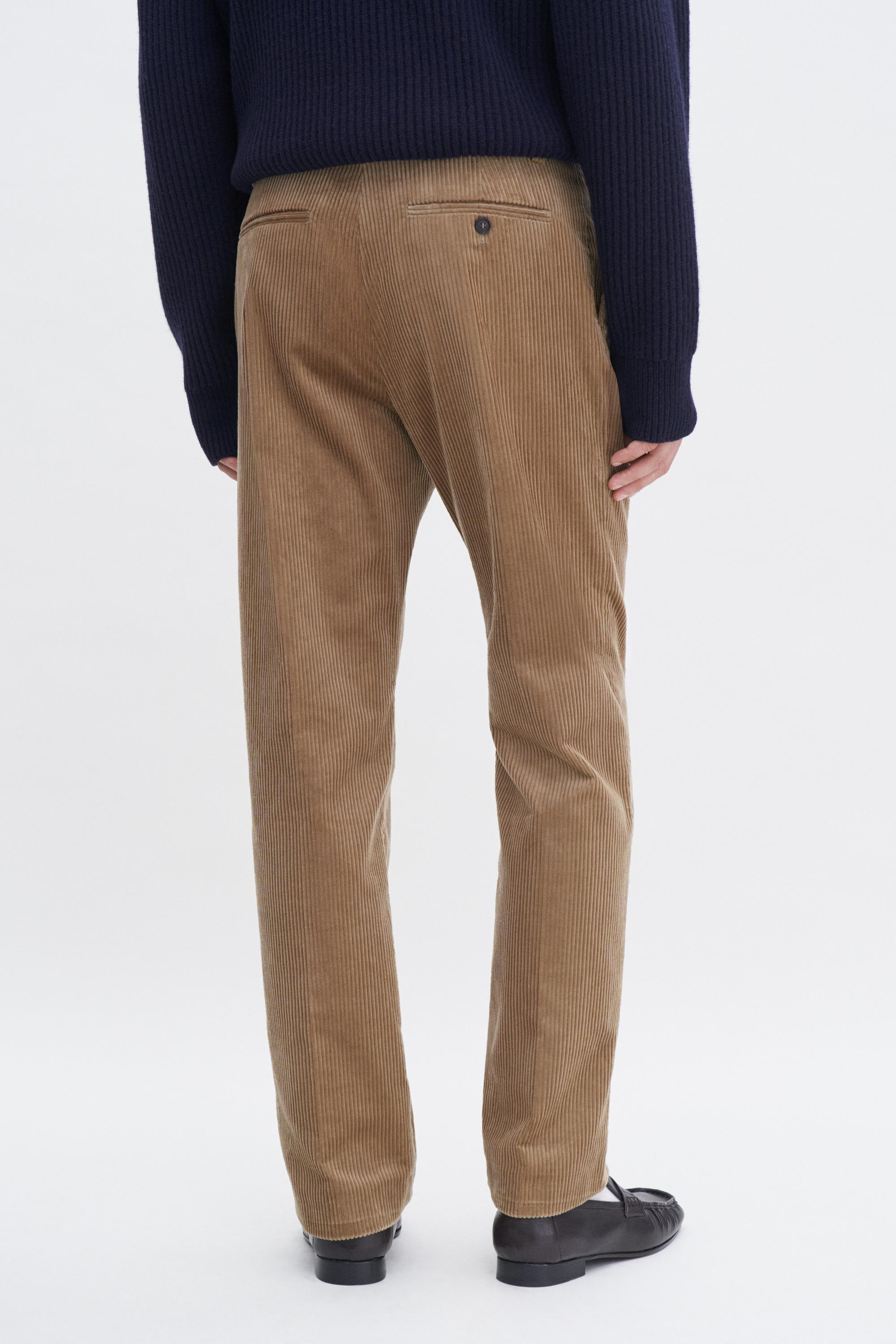 Cropped Corduroy Trousers