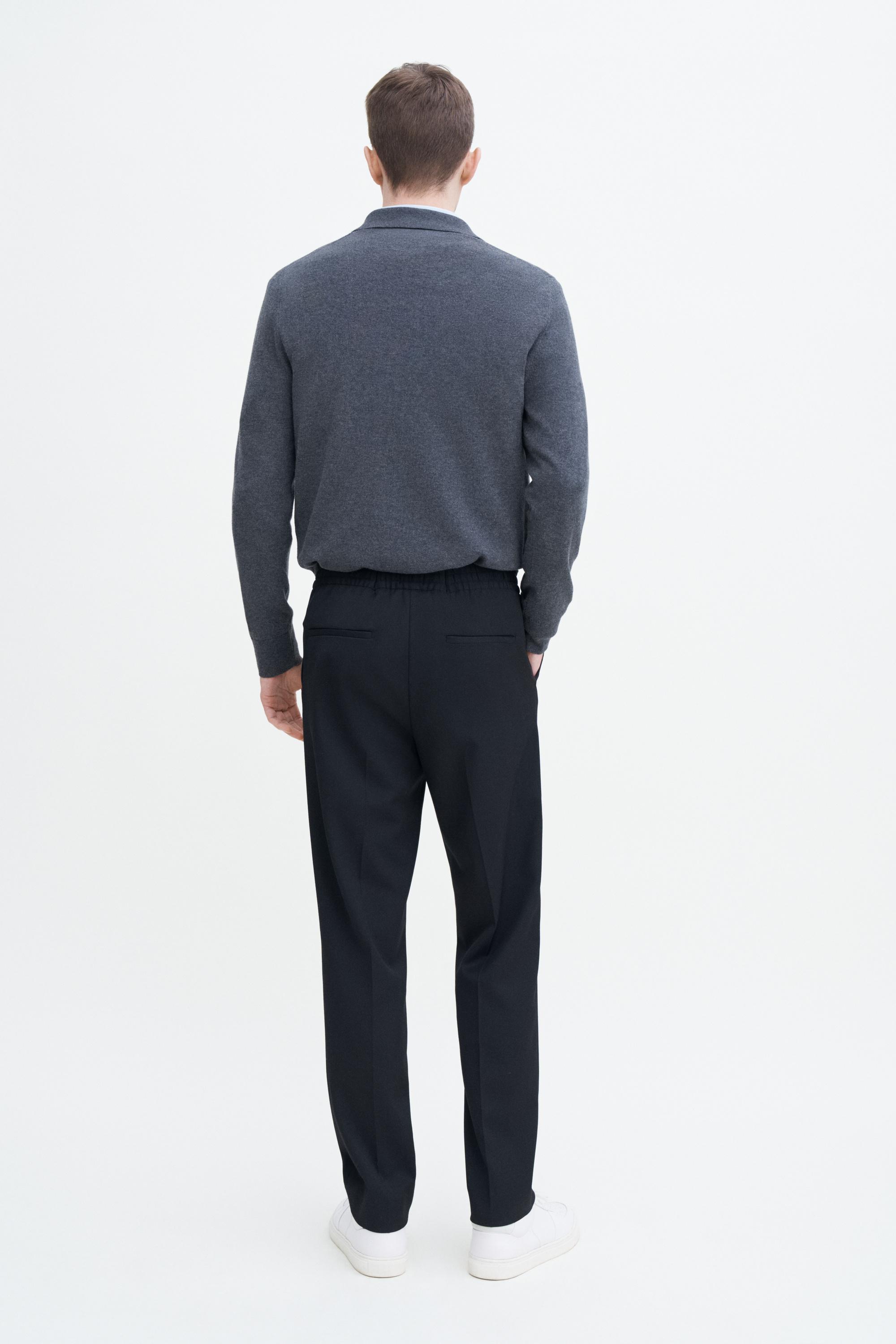 Relaxed Wool Trousers