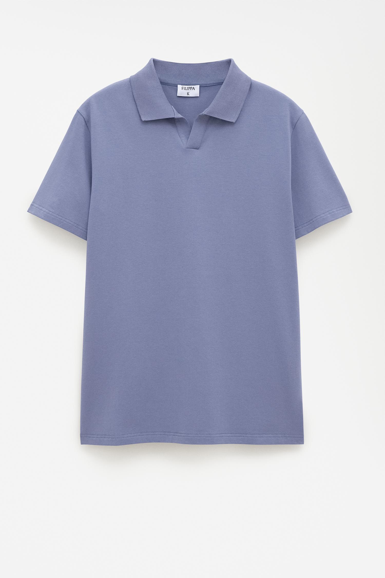 Stretch Cotton Polo T-Shirt