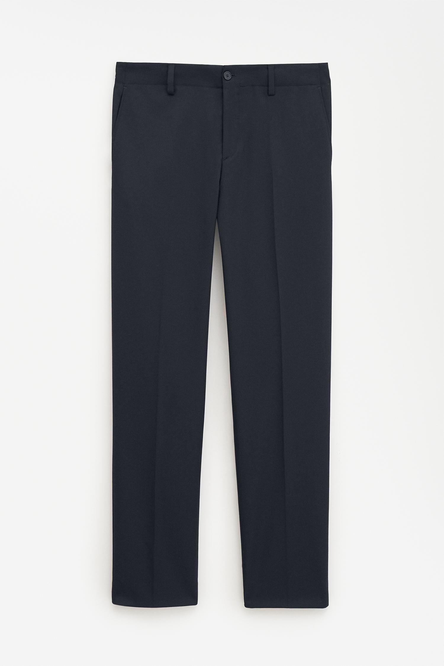 Elastic Waist Tailored Trousers