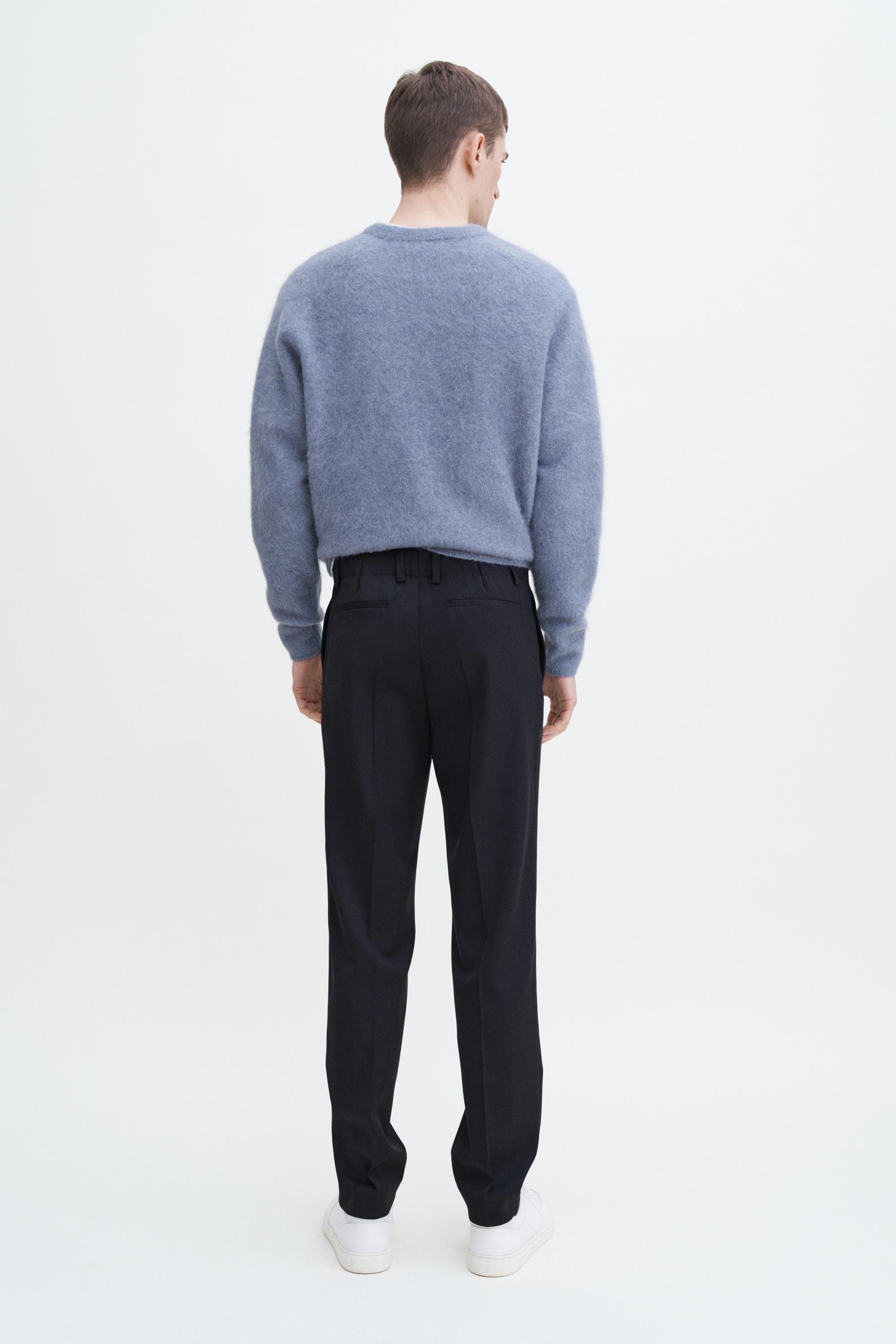 Elastic Waist Tailored Trousers