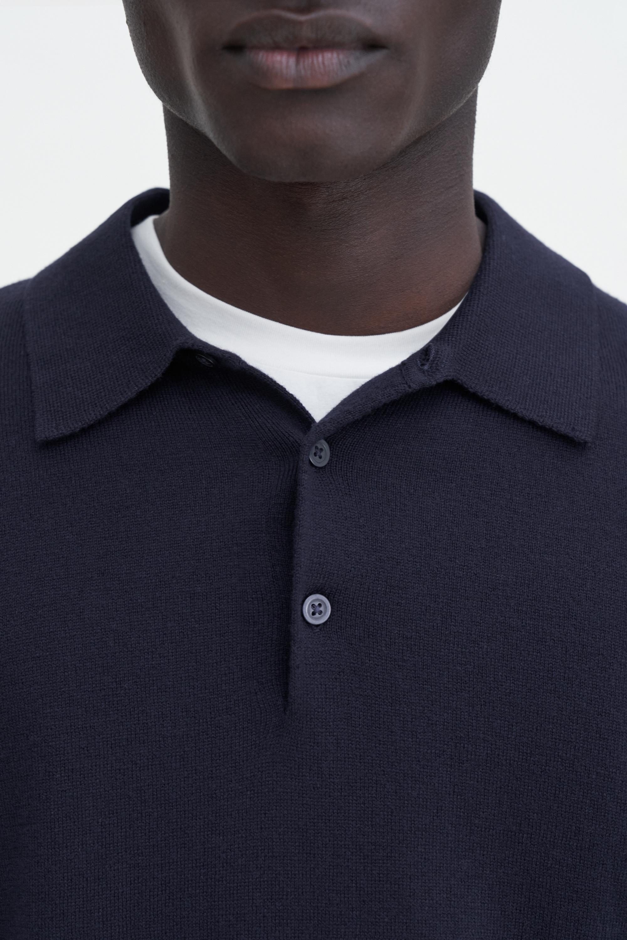 Knitted Polo Shirt