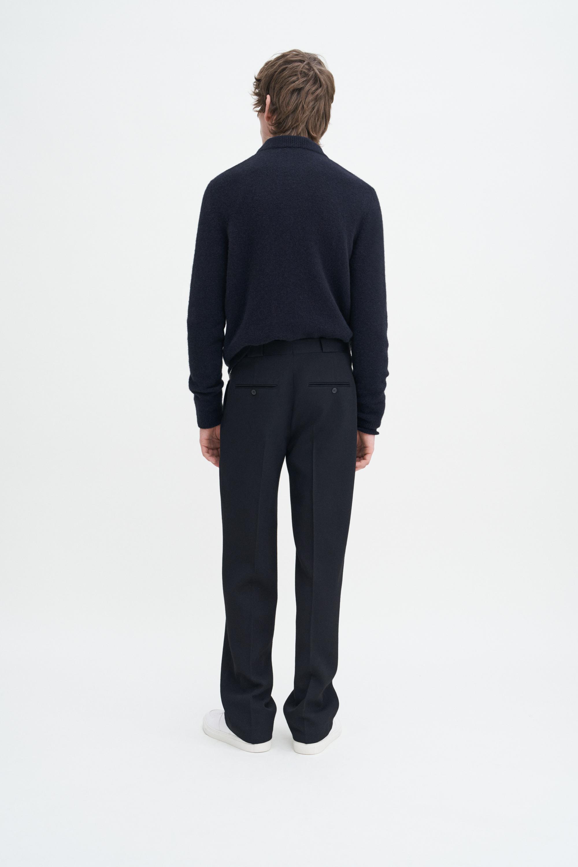 Relaxed Pleated Trousers