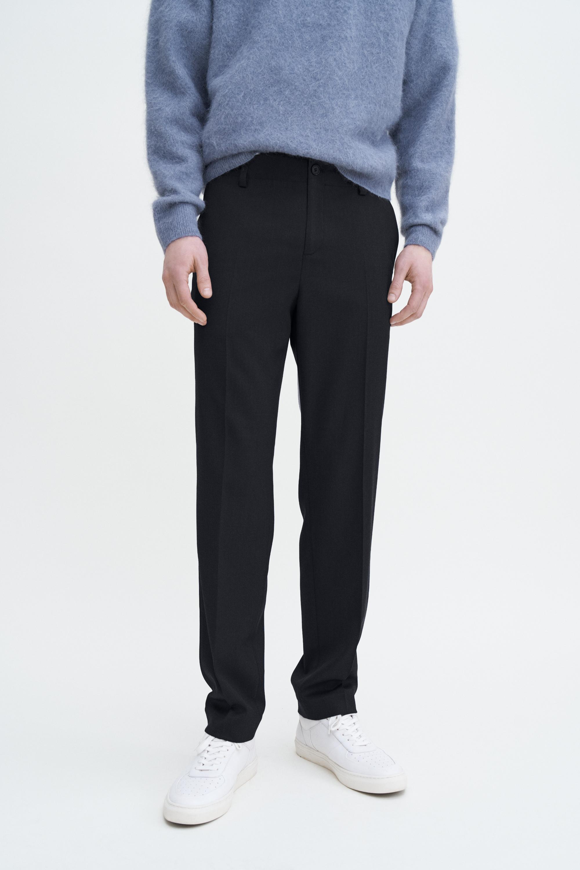 Elastic Waist Tailored Trousers