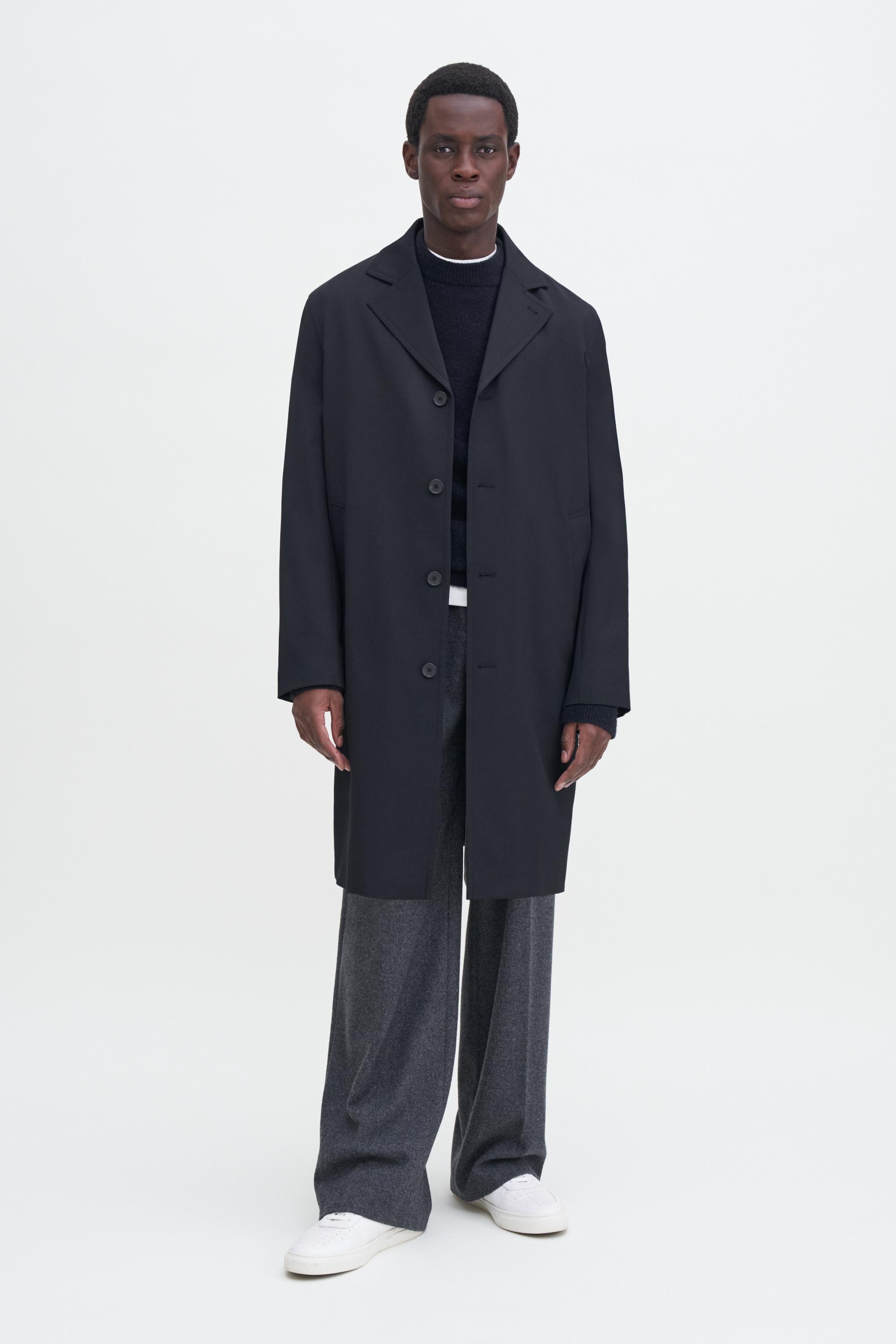 Lightweight Twill Overcoat