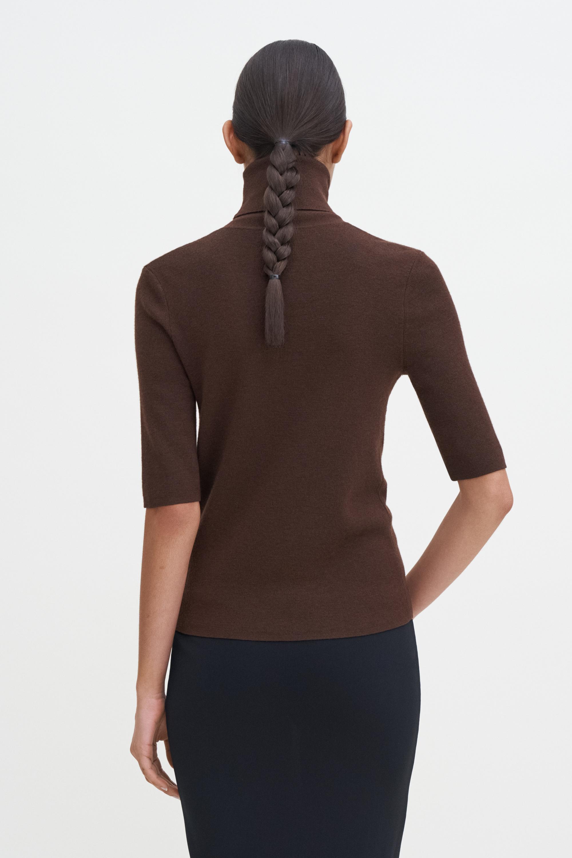 Merino Elbow Sleeve Top