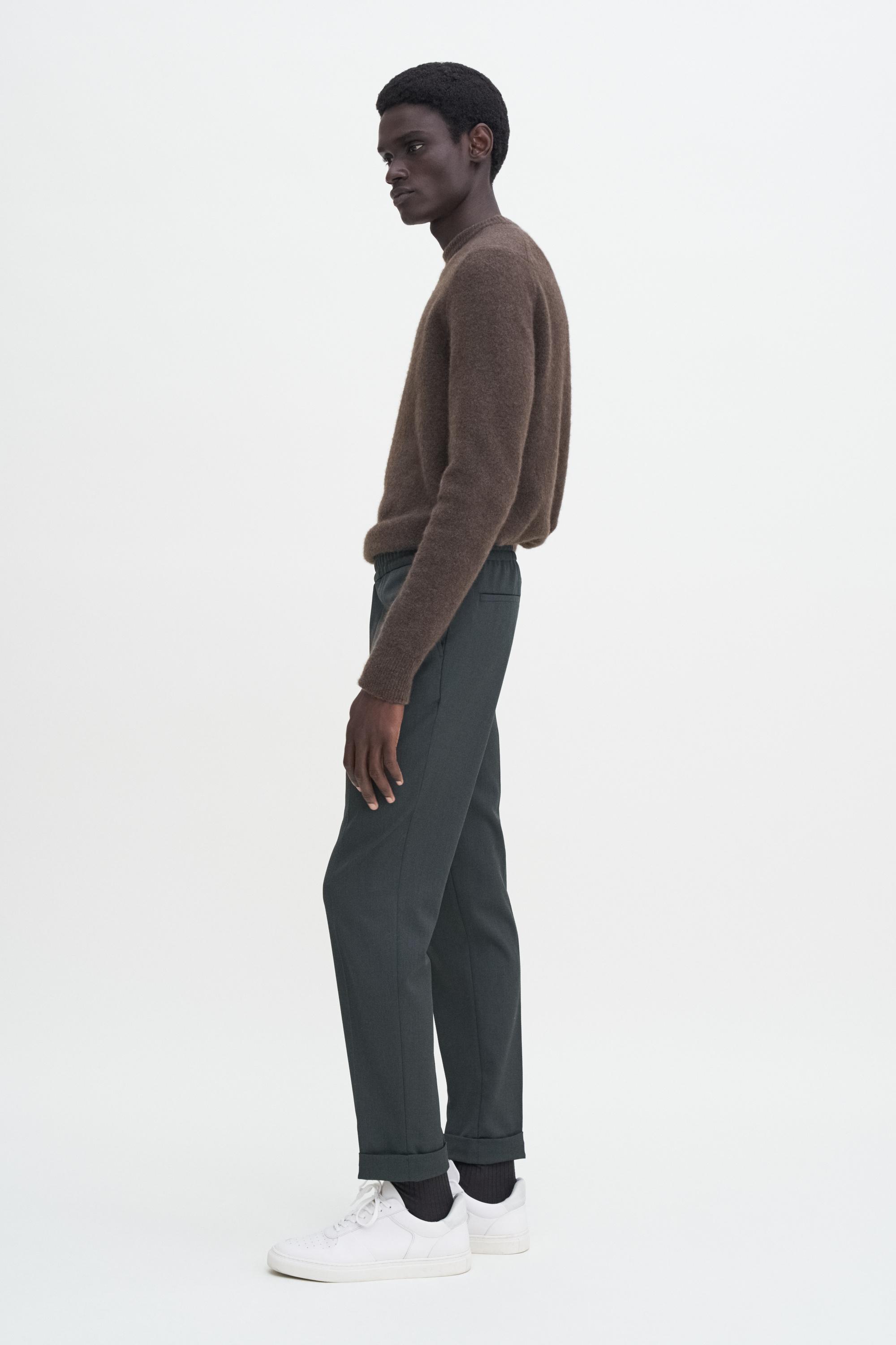 Terry Cropped Trousers