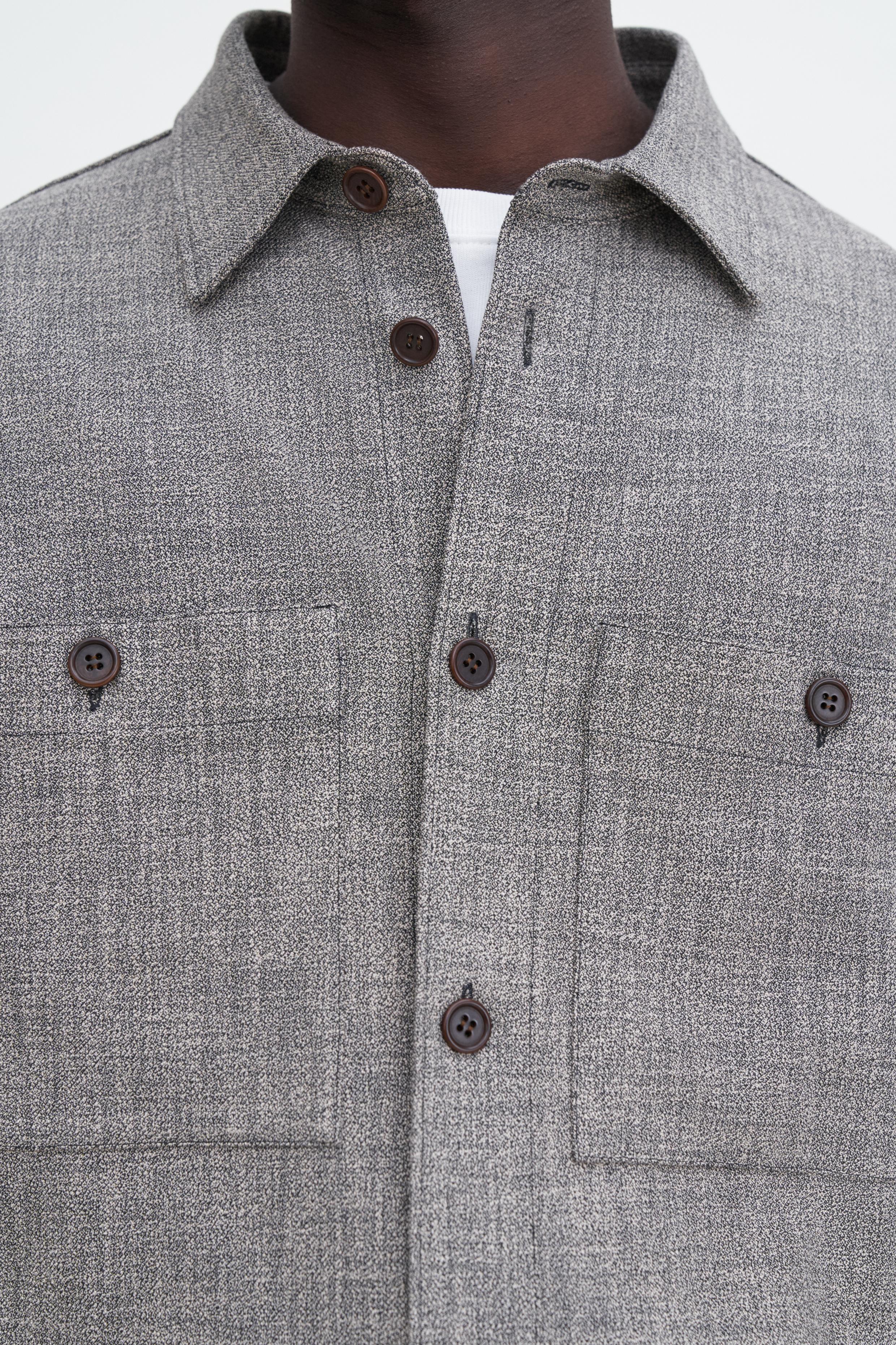 Relaxed Viscose Overshirt