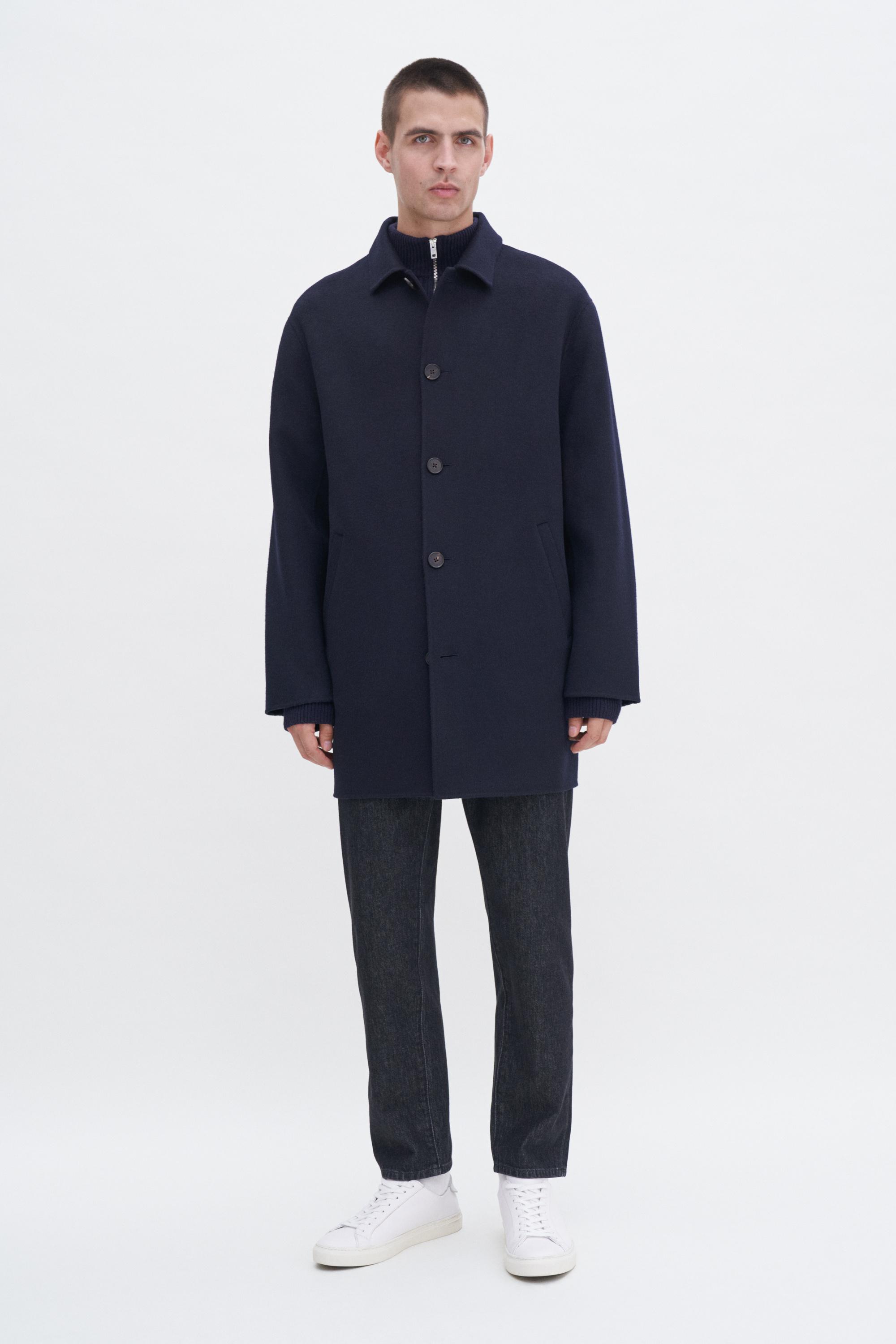 Doublé Wool Overcoat