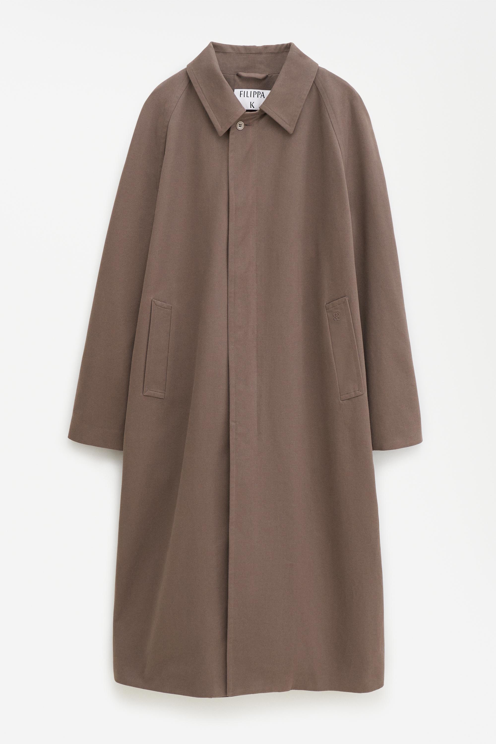 Cotton Gabardine Car Coat