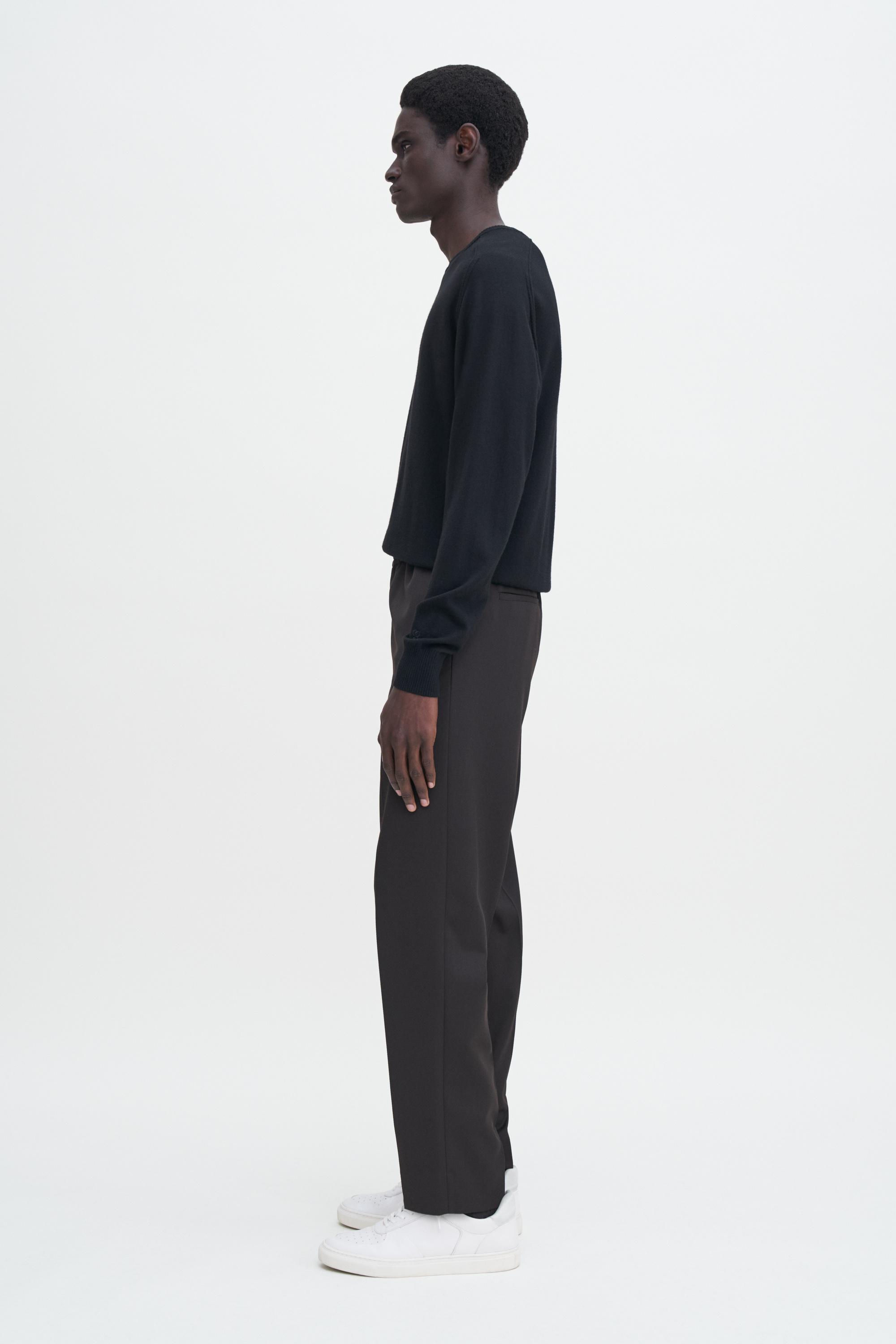 Relaxed Wool Trousers