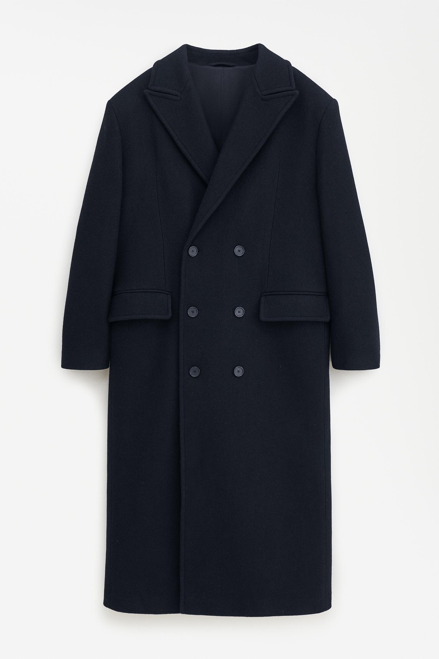 Double Breasted Wool Coat