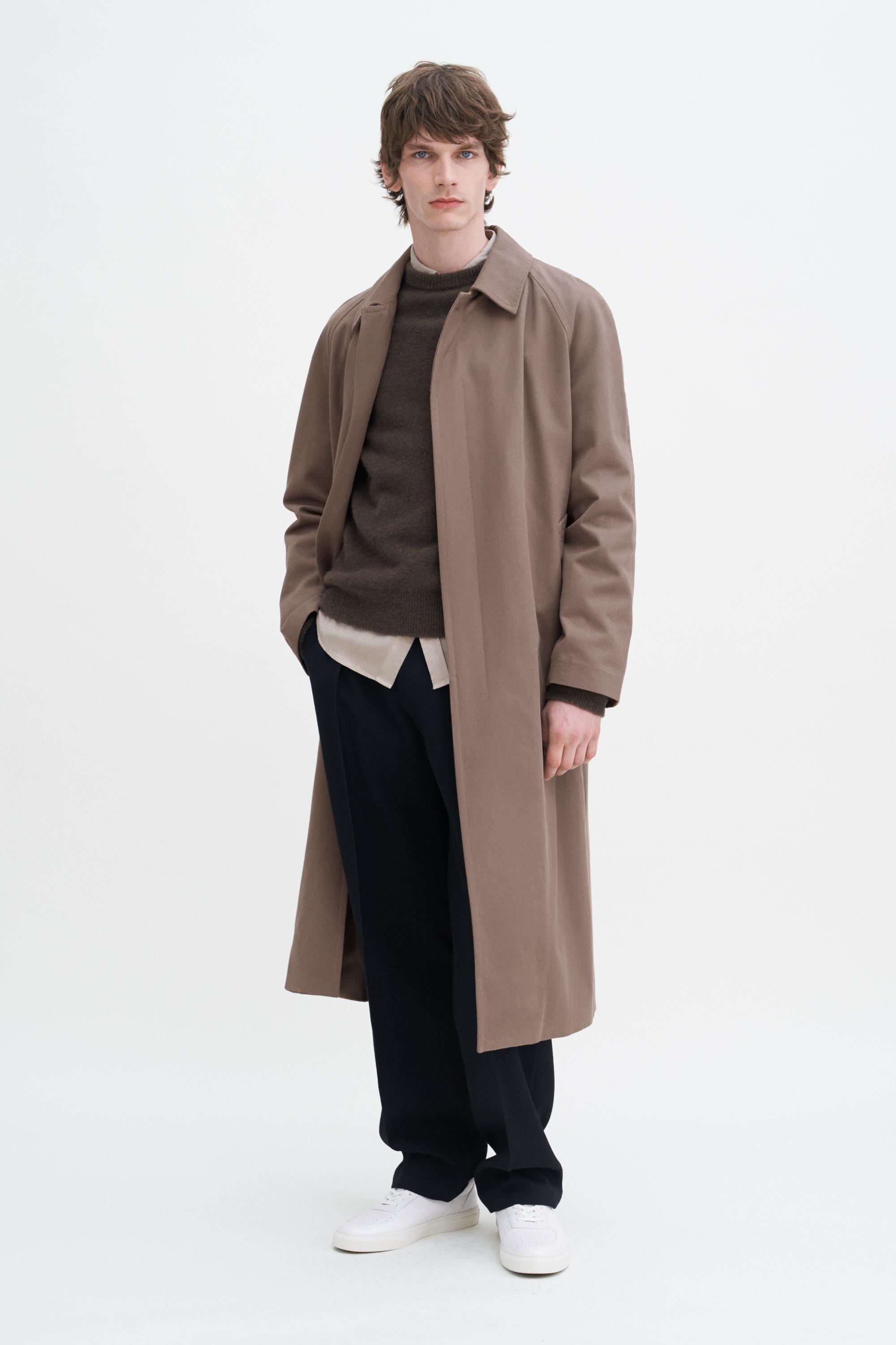 Cotton Gabardine Car Coat