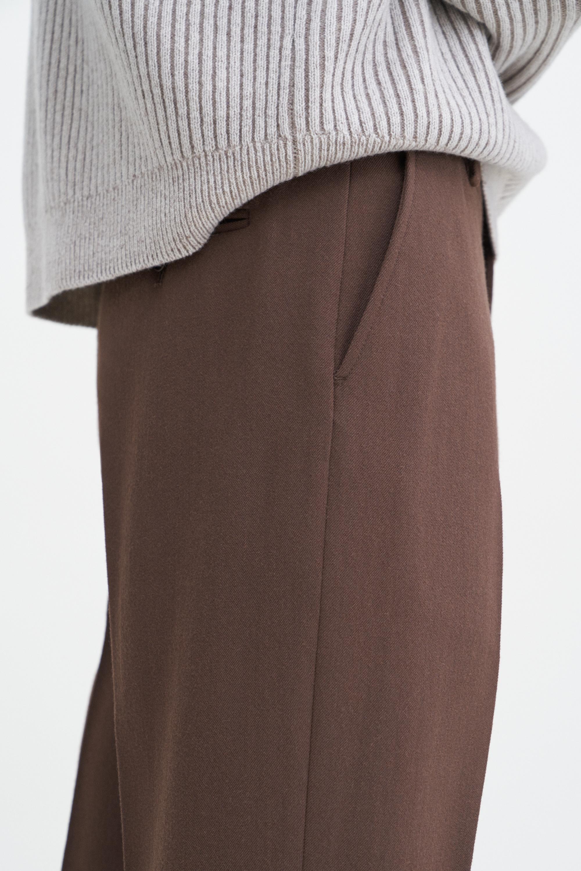 Tapered Tailored Trousers