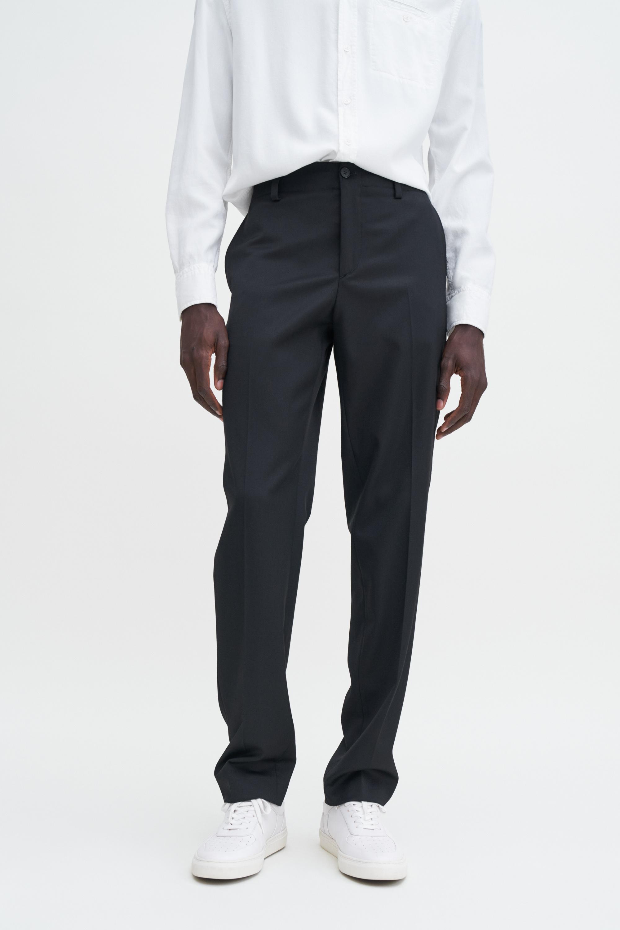 Elastic Waist Tailored Trousers