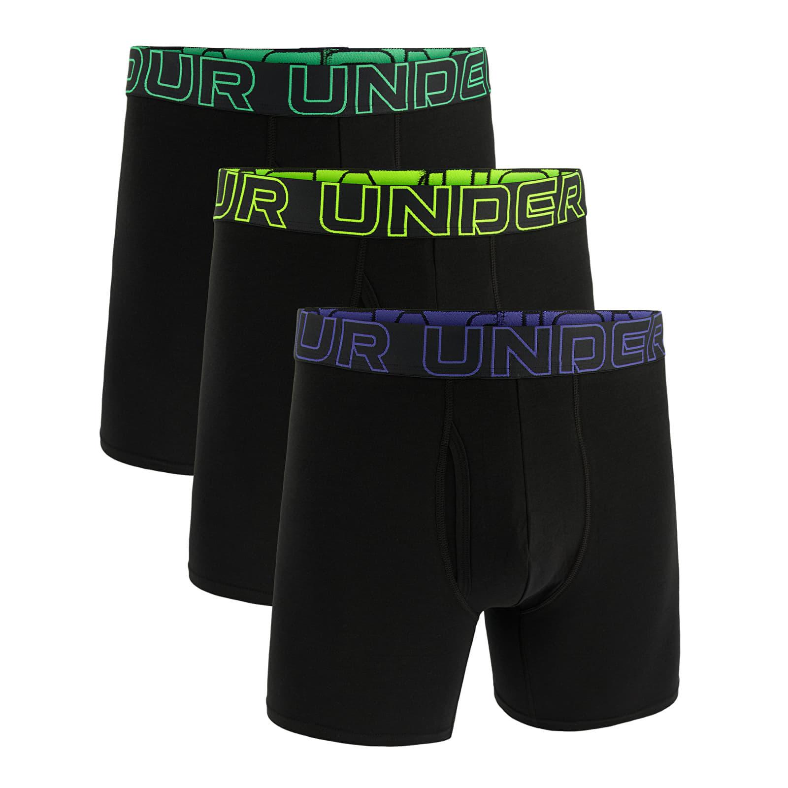 Under Armour M Perf Cotton 6in 3-Pack