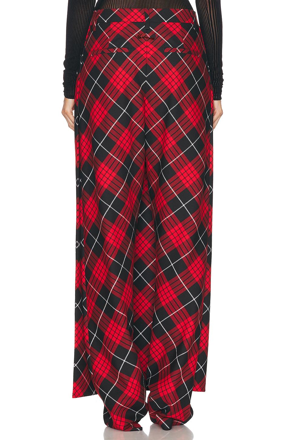 Tartan Pant Skirt