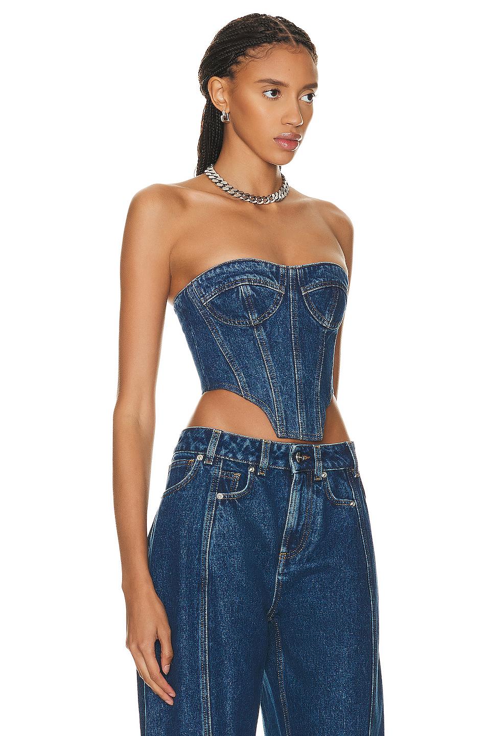 Denim Bustier