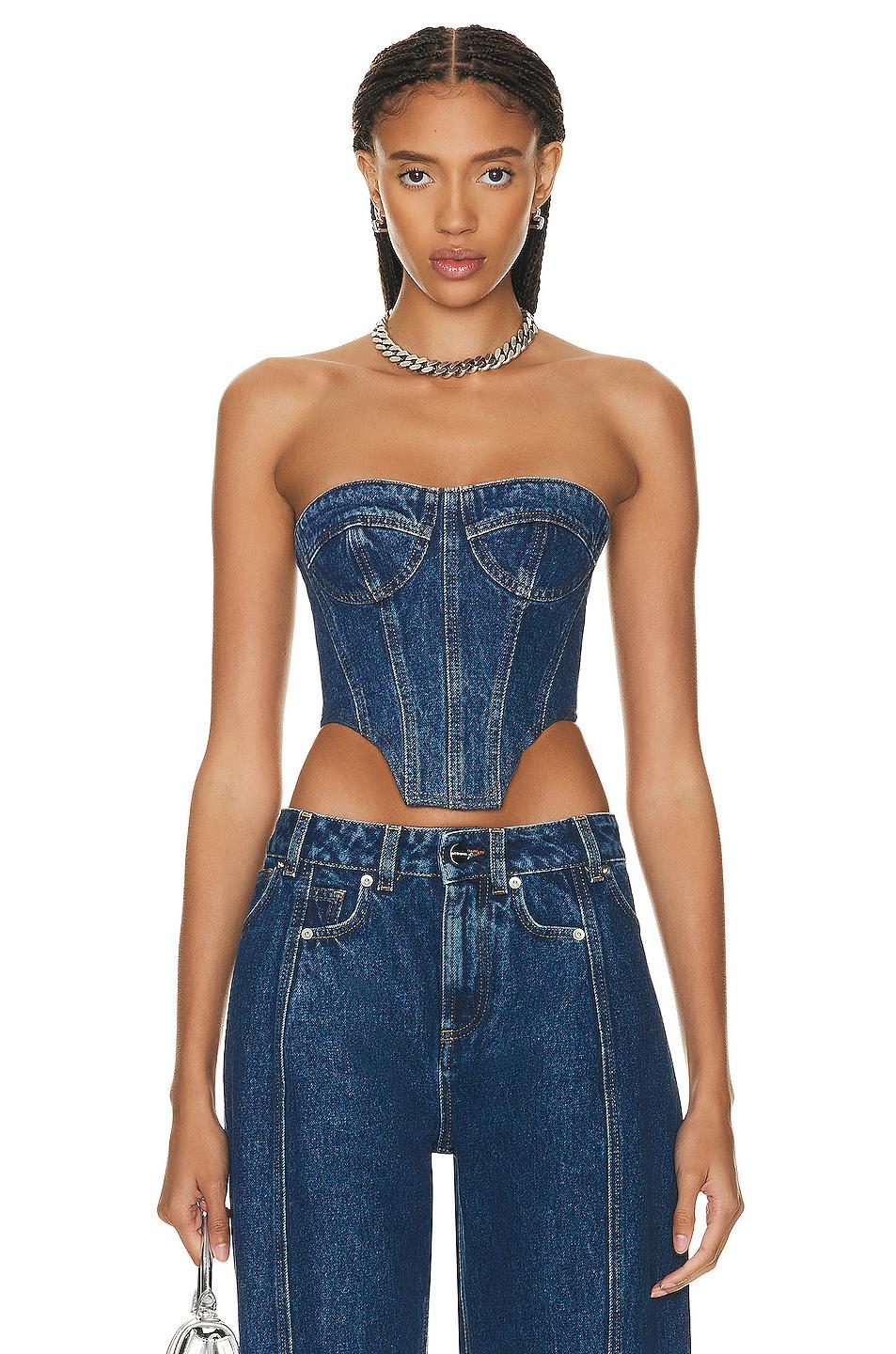 Denim Bustier