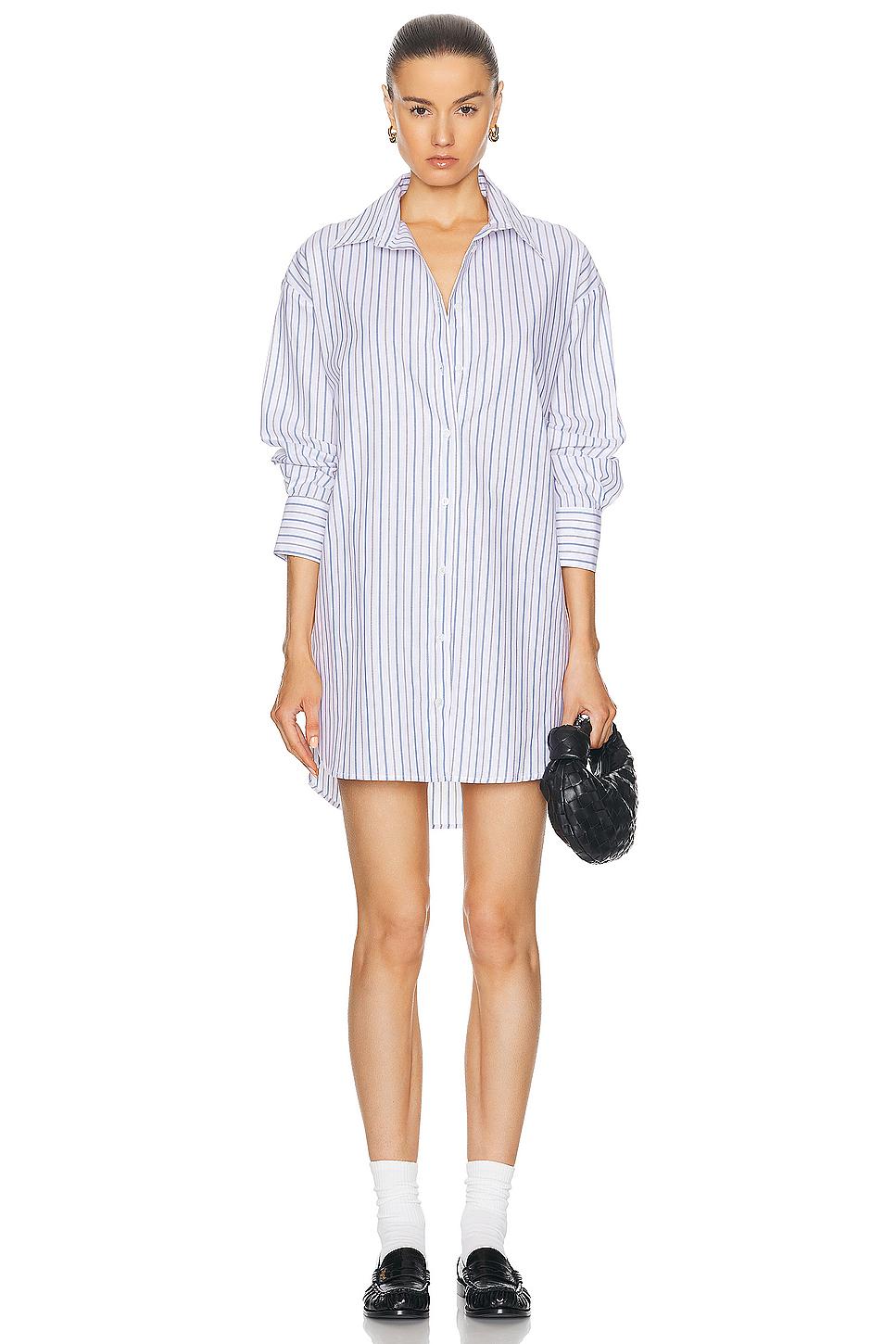 Poplin Mini Shirt Dress