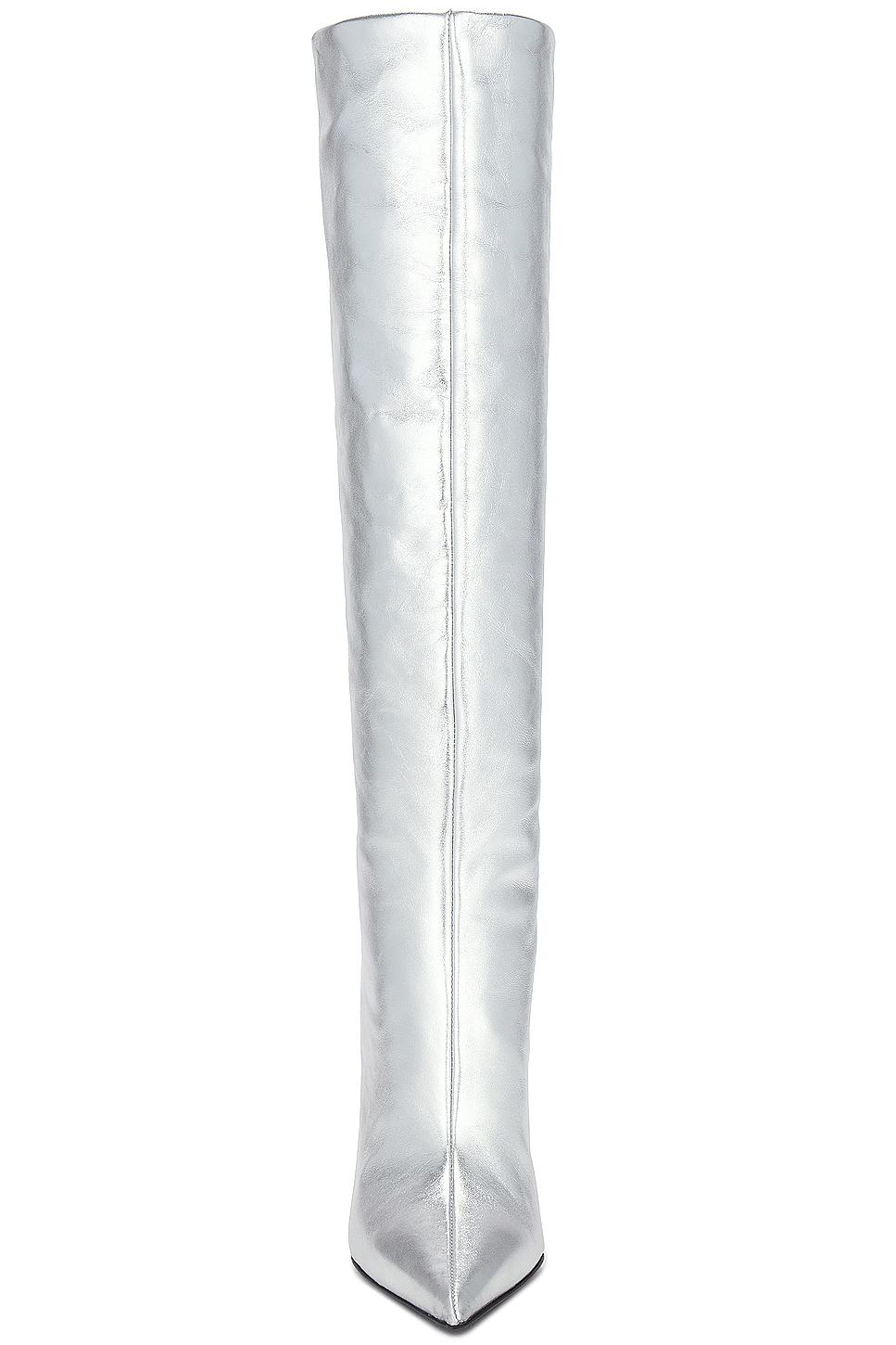 Wide Leg Knee High Boot