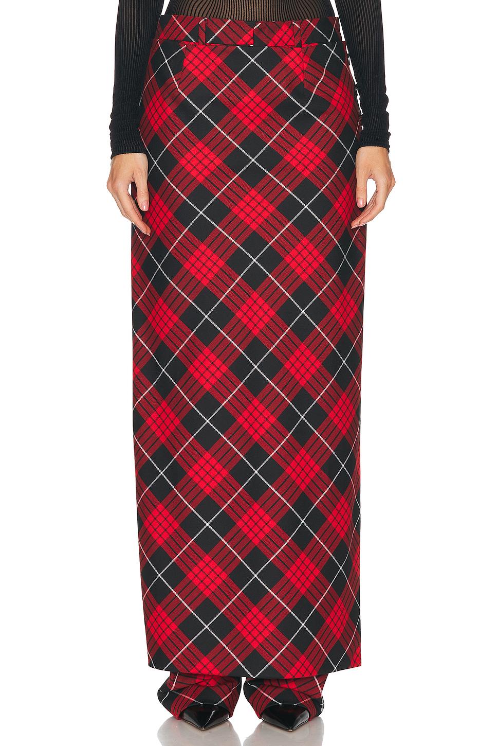 Tartan Pant Skirt