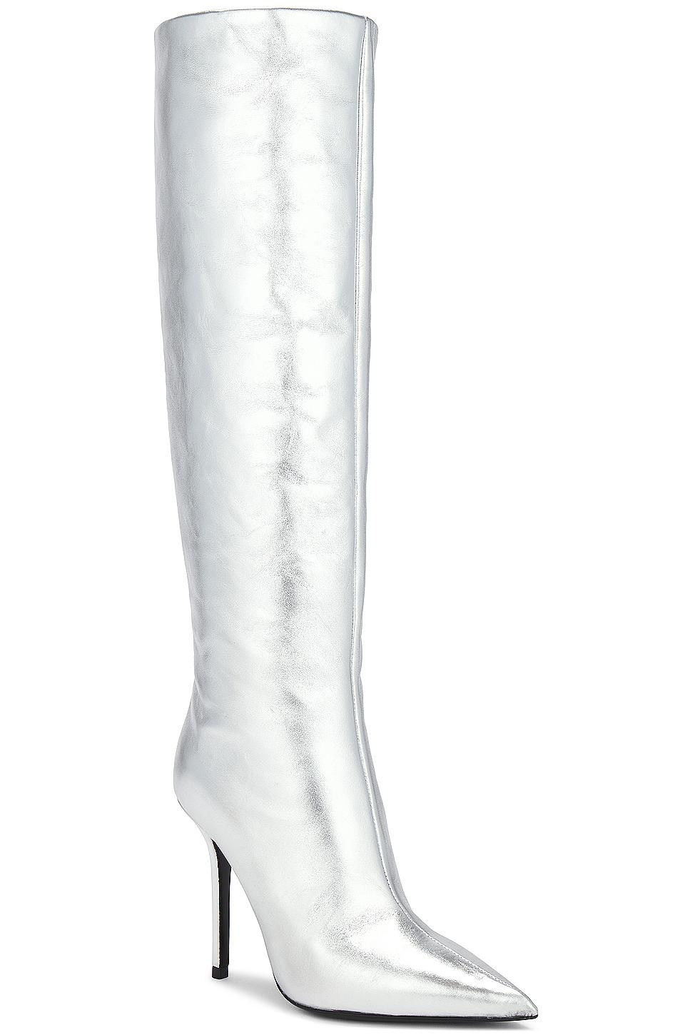 Wide Leg Knee High Boot