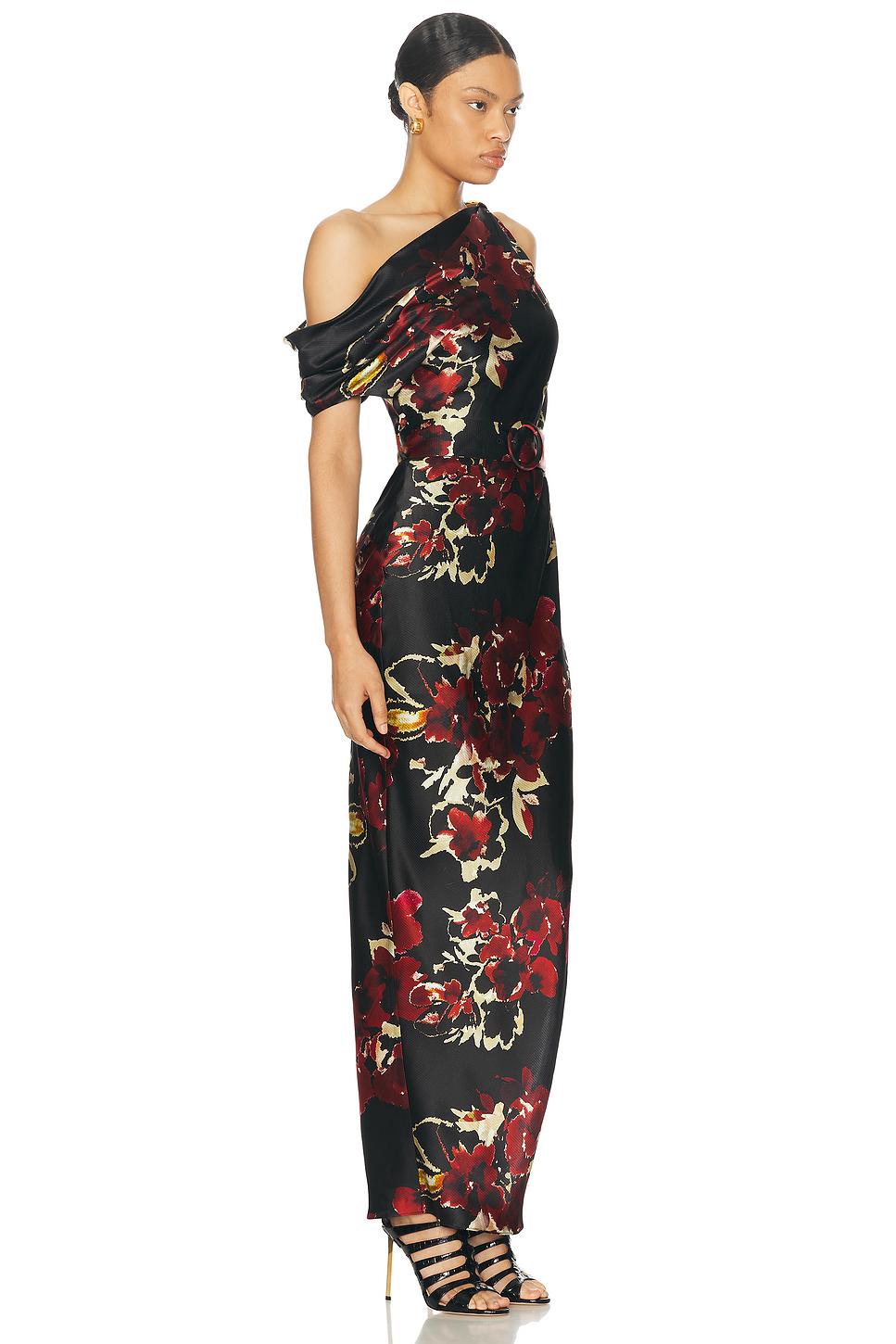 Halle Off Shoulder Midi Dress