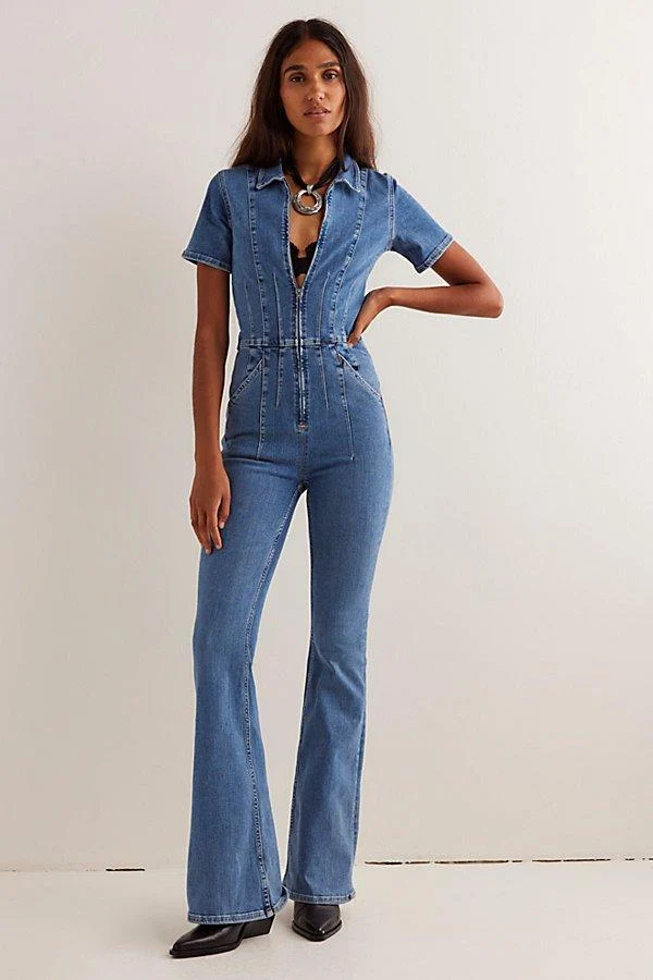 We The Free Jayde Flare Jumpsuit