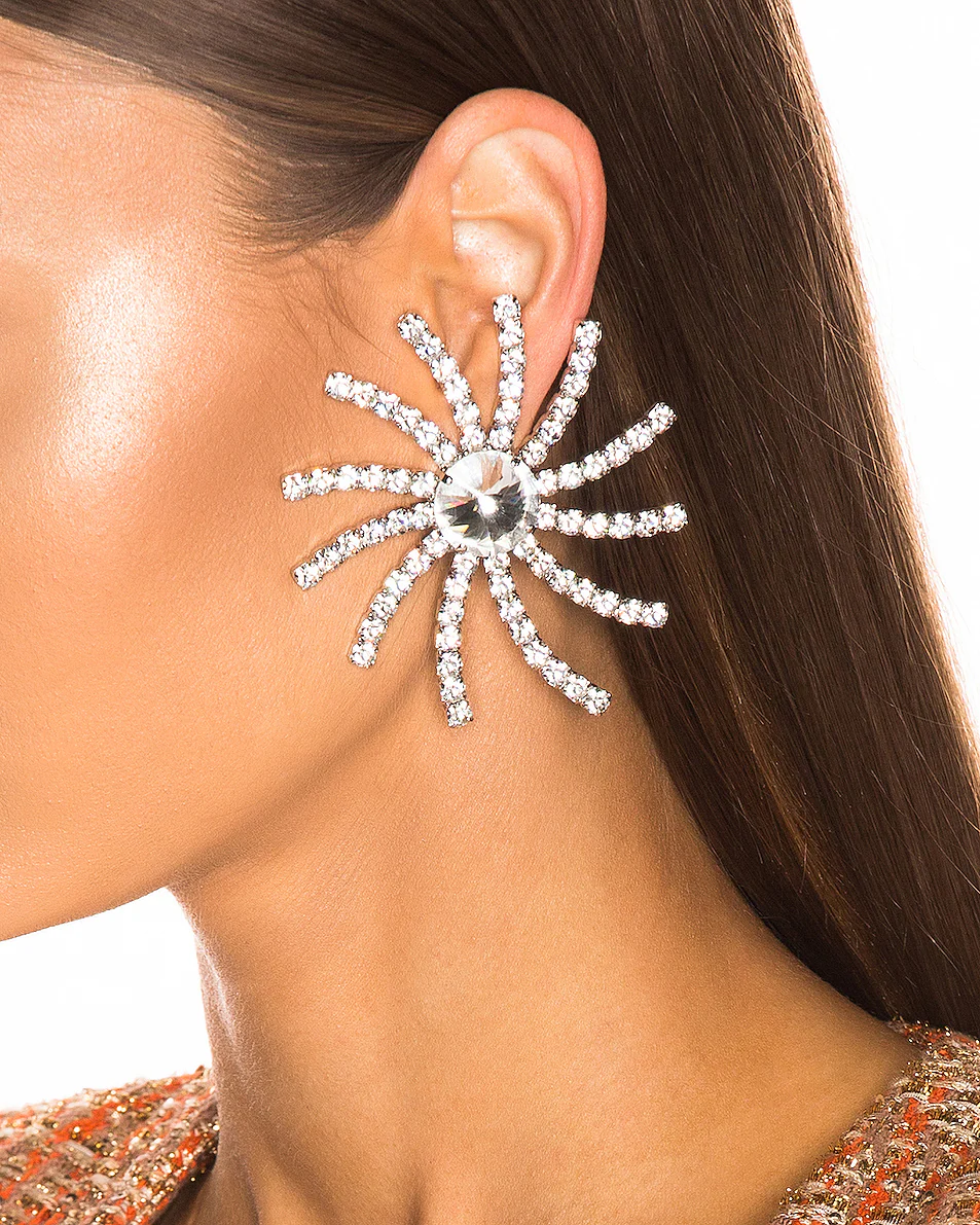 Crystal Star Earrings