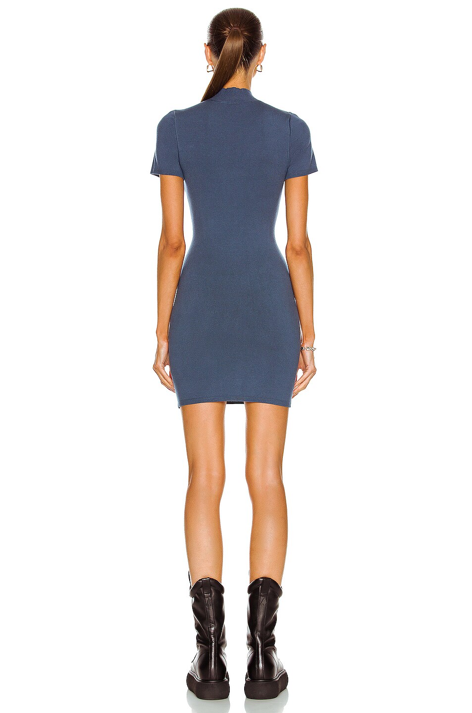 Bodycon Crewneck Tee Dress