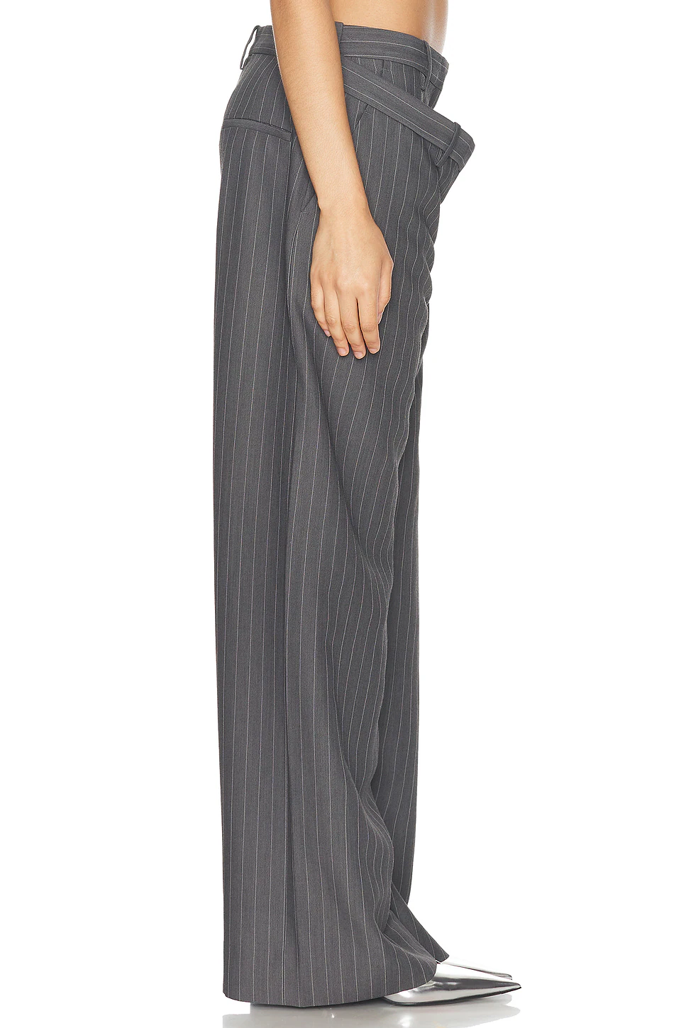 Plave Pinstripe Trouser